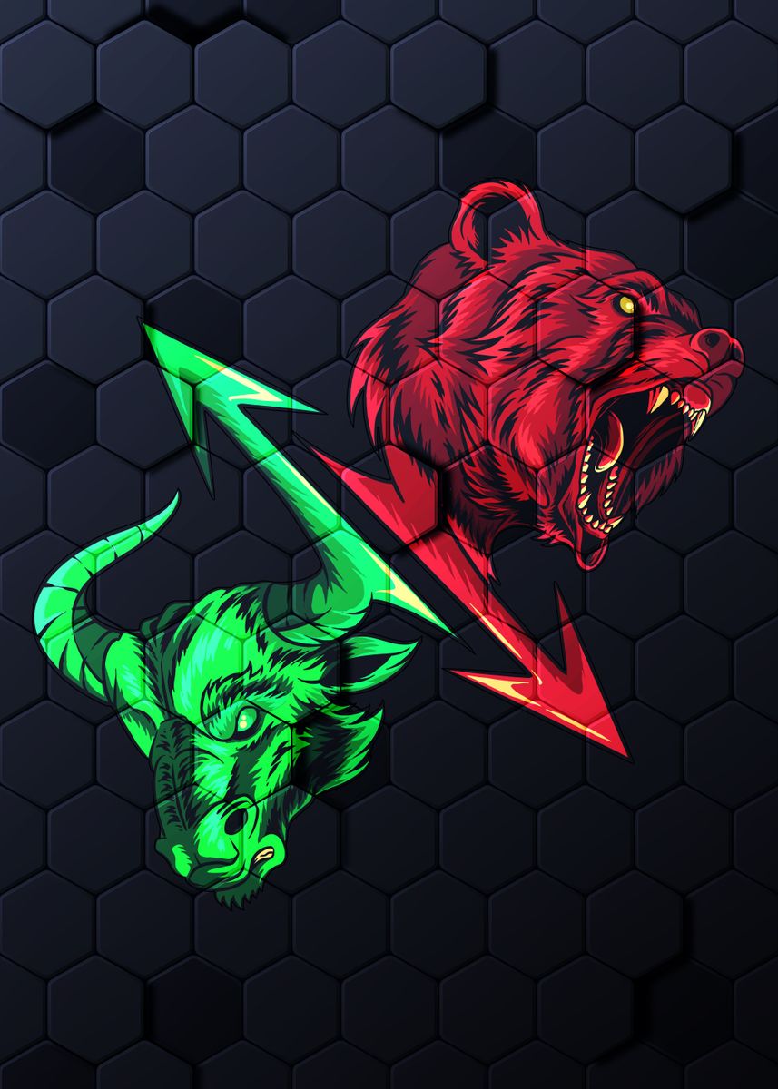 857x1200 Bullish Bearish Wallpaper