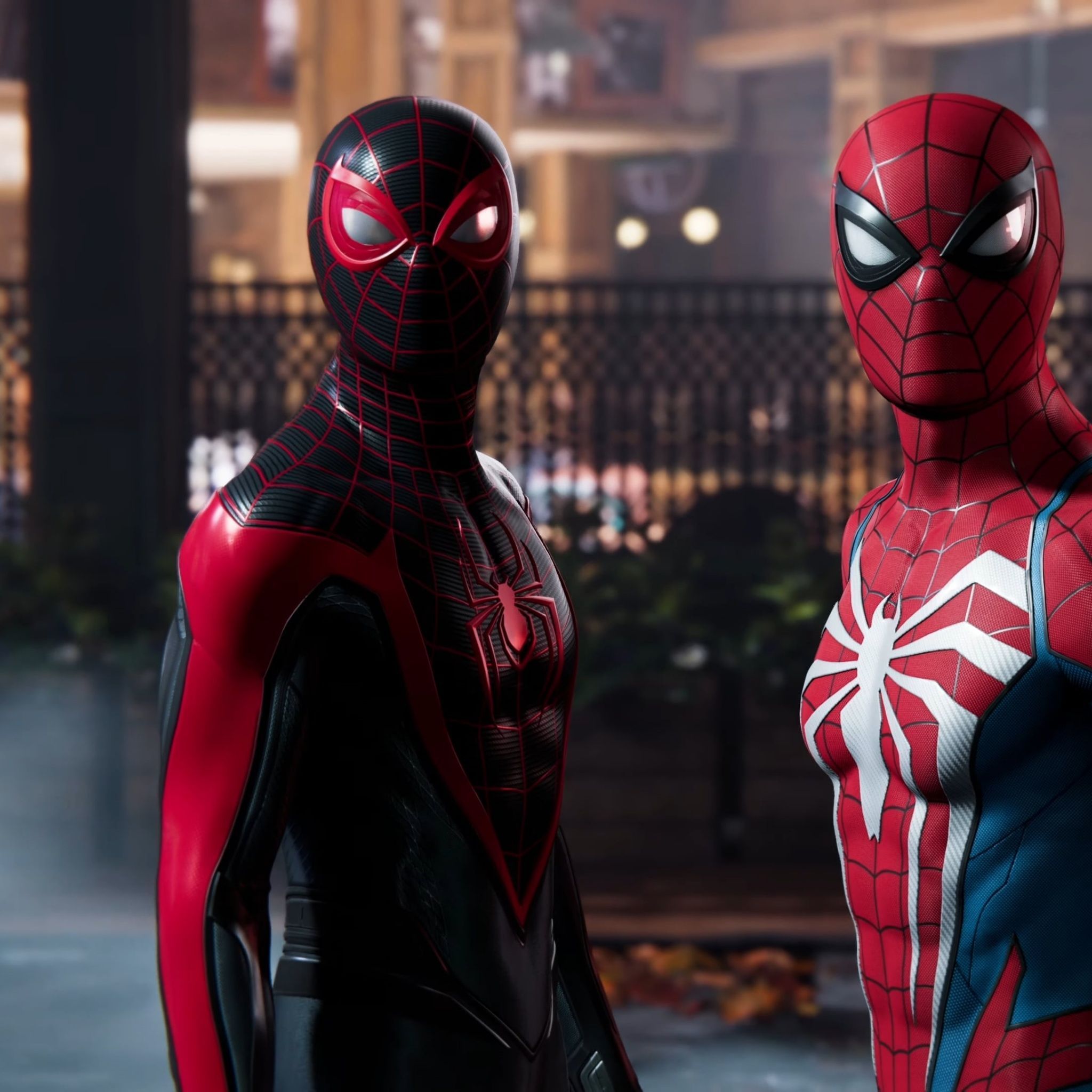 2048x2048 Spider Man 2 PS5 Wallpaper