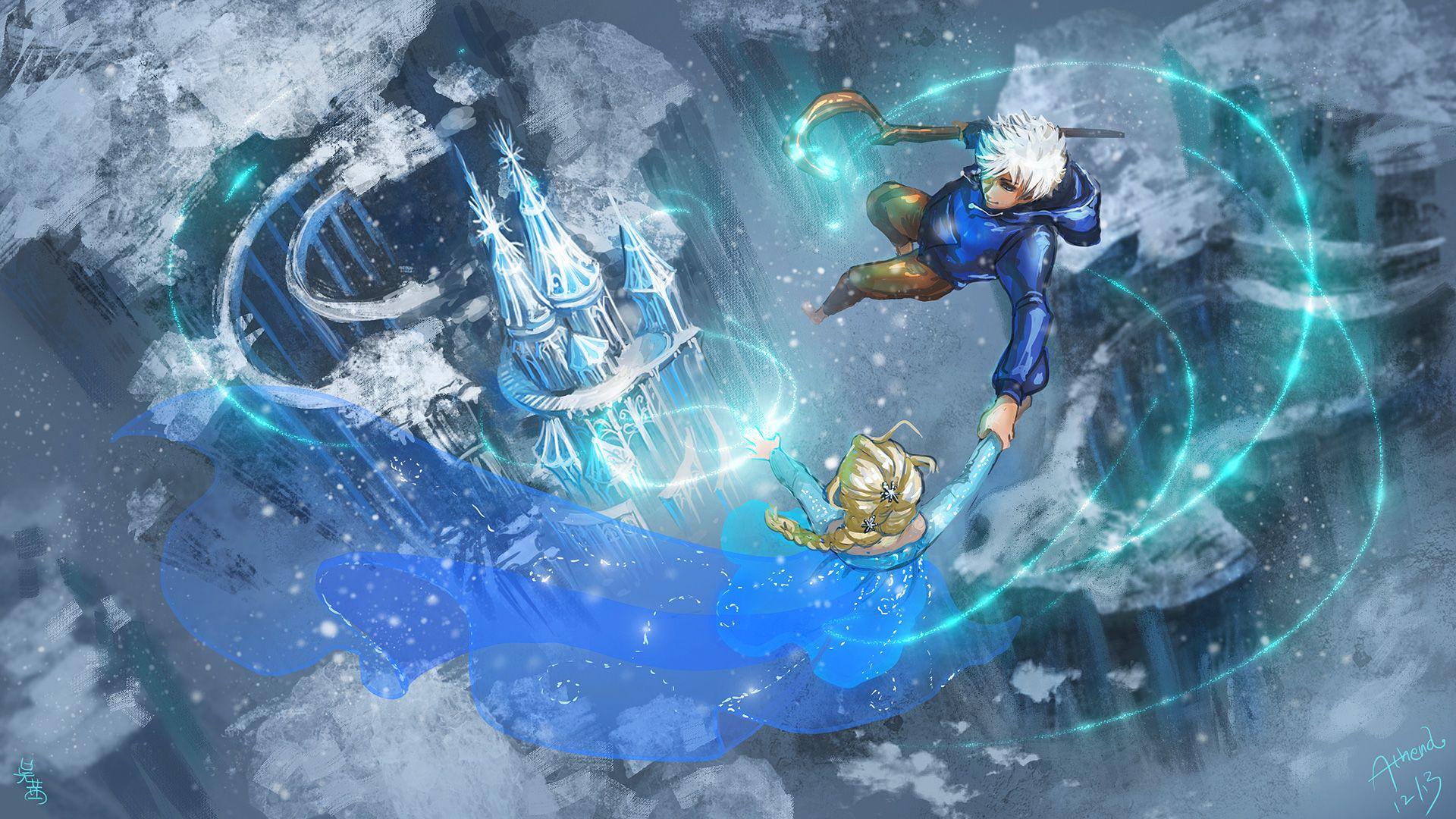 1920x1080 Cross Over And Jack Frost Fan Art