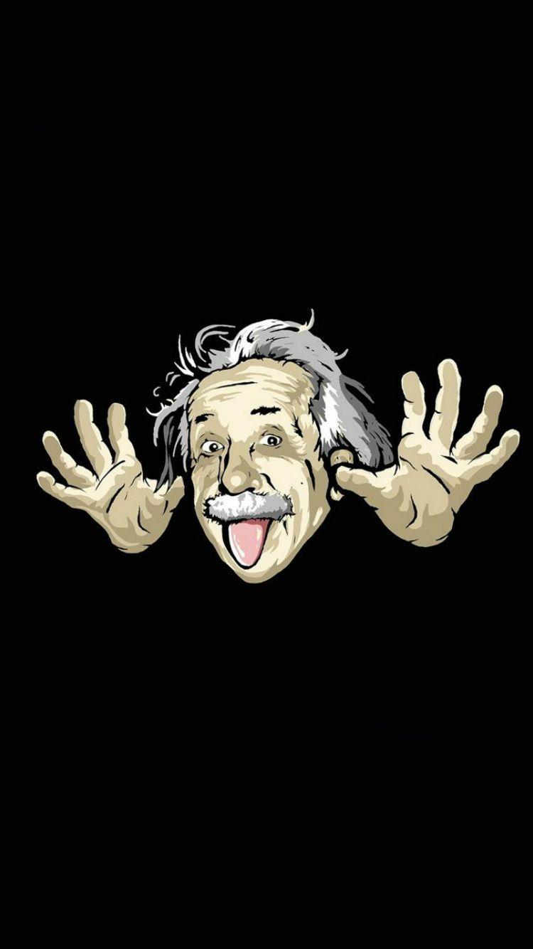 750x1334 Albert Einstein 750 x 1334 Home Screen Wallpaper available