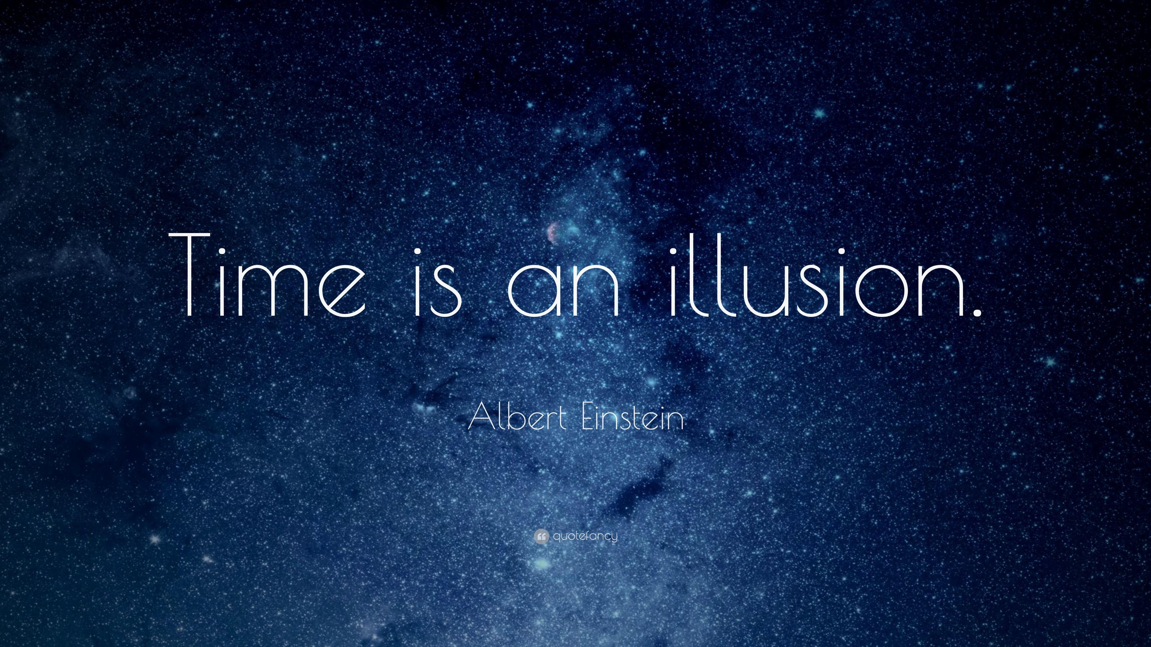 3840x2160 Albert Einstein Quote: “Time is an illusion.” 28 wallpaper