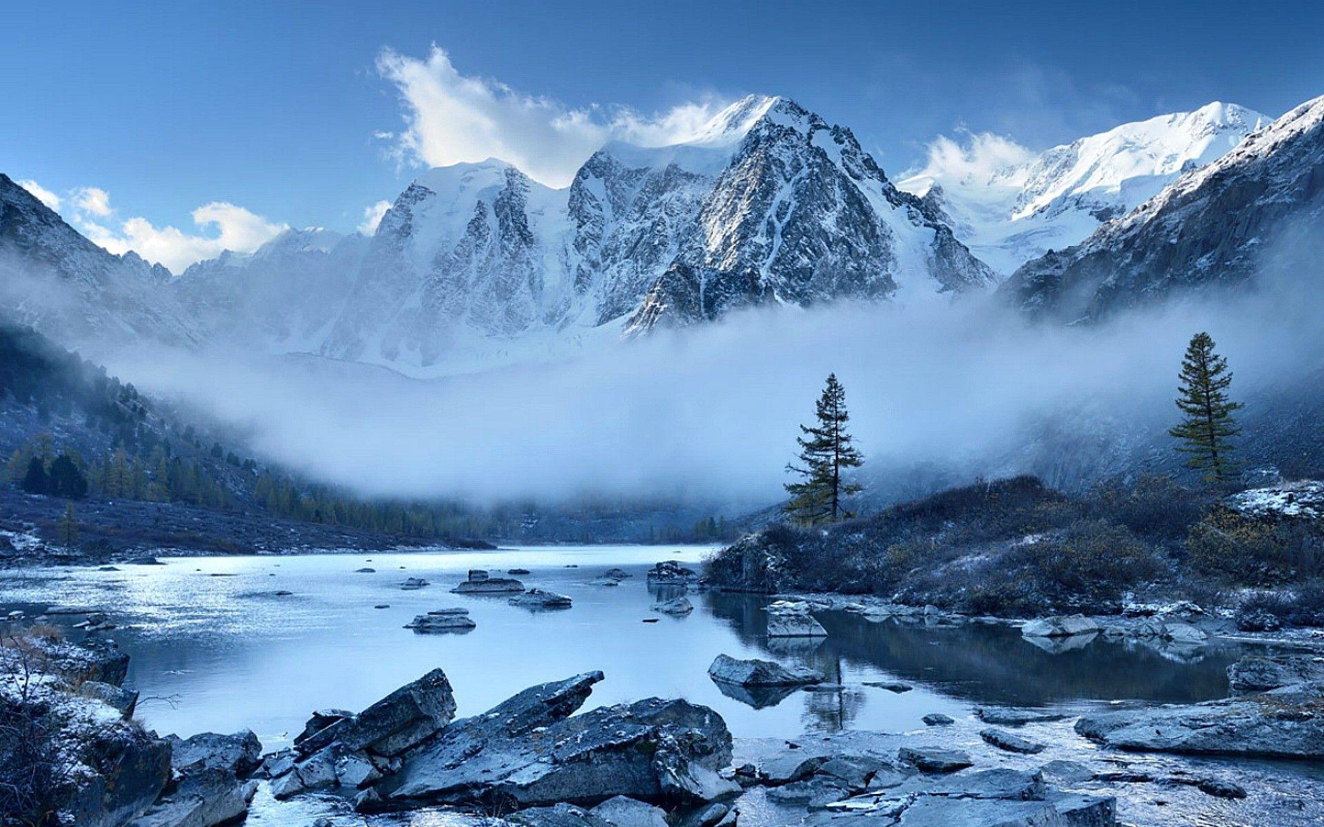 1920x1200 River Scene Wallpaper