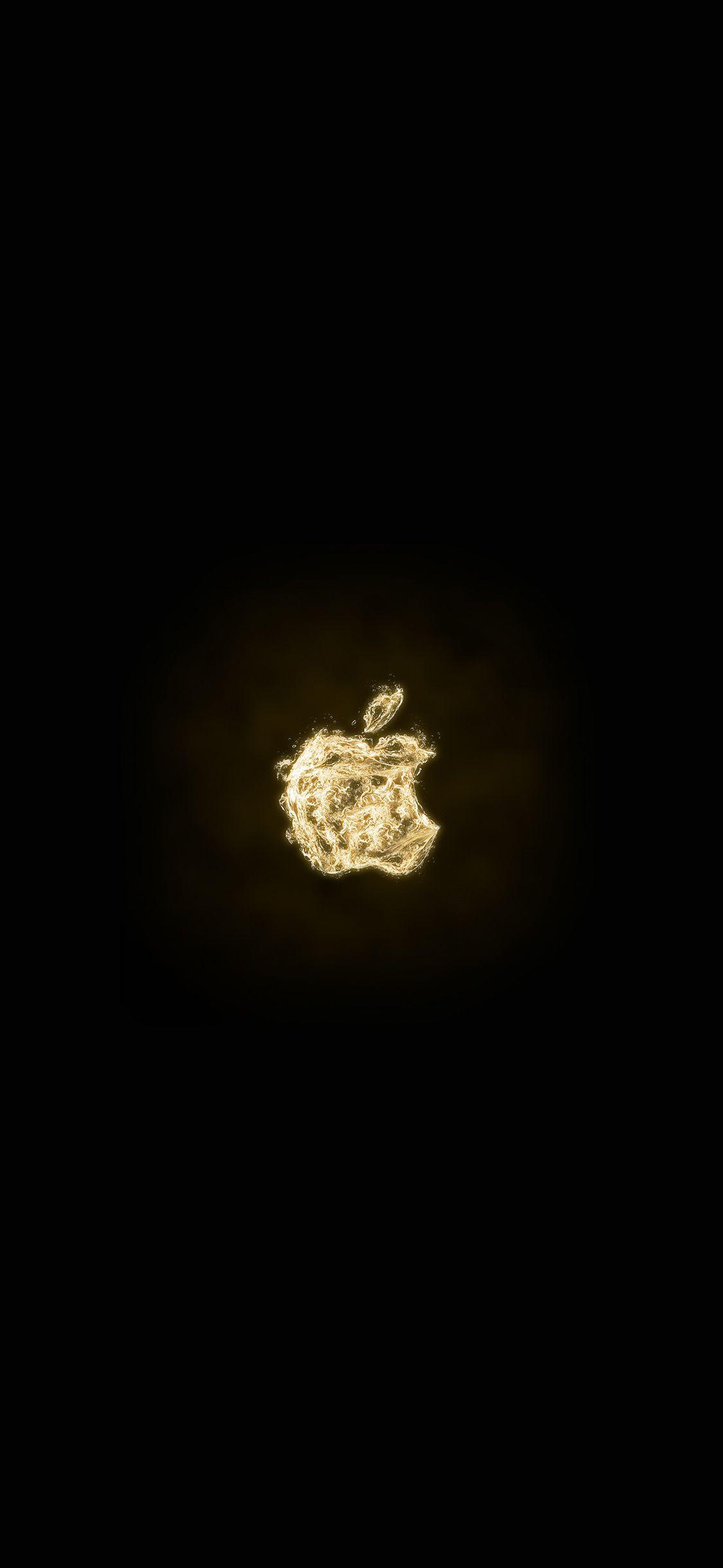 1125x2436 iPhone X wallpaper. apple logo