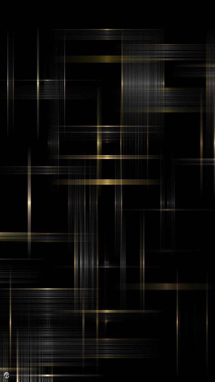720x1280 High Resolution Black And Gold Wallpaper HD