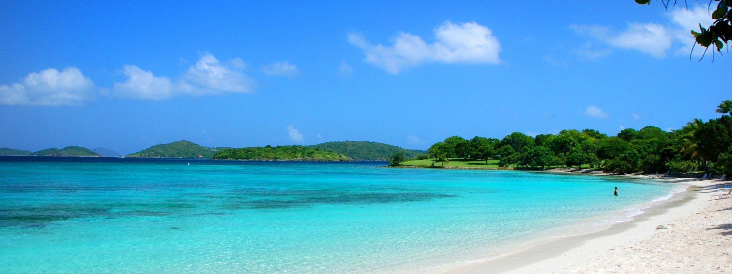 2560x960 Download Wallpaper 2560x1024 Maldives, Tropical, Beach