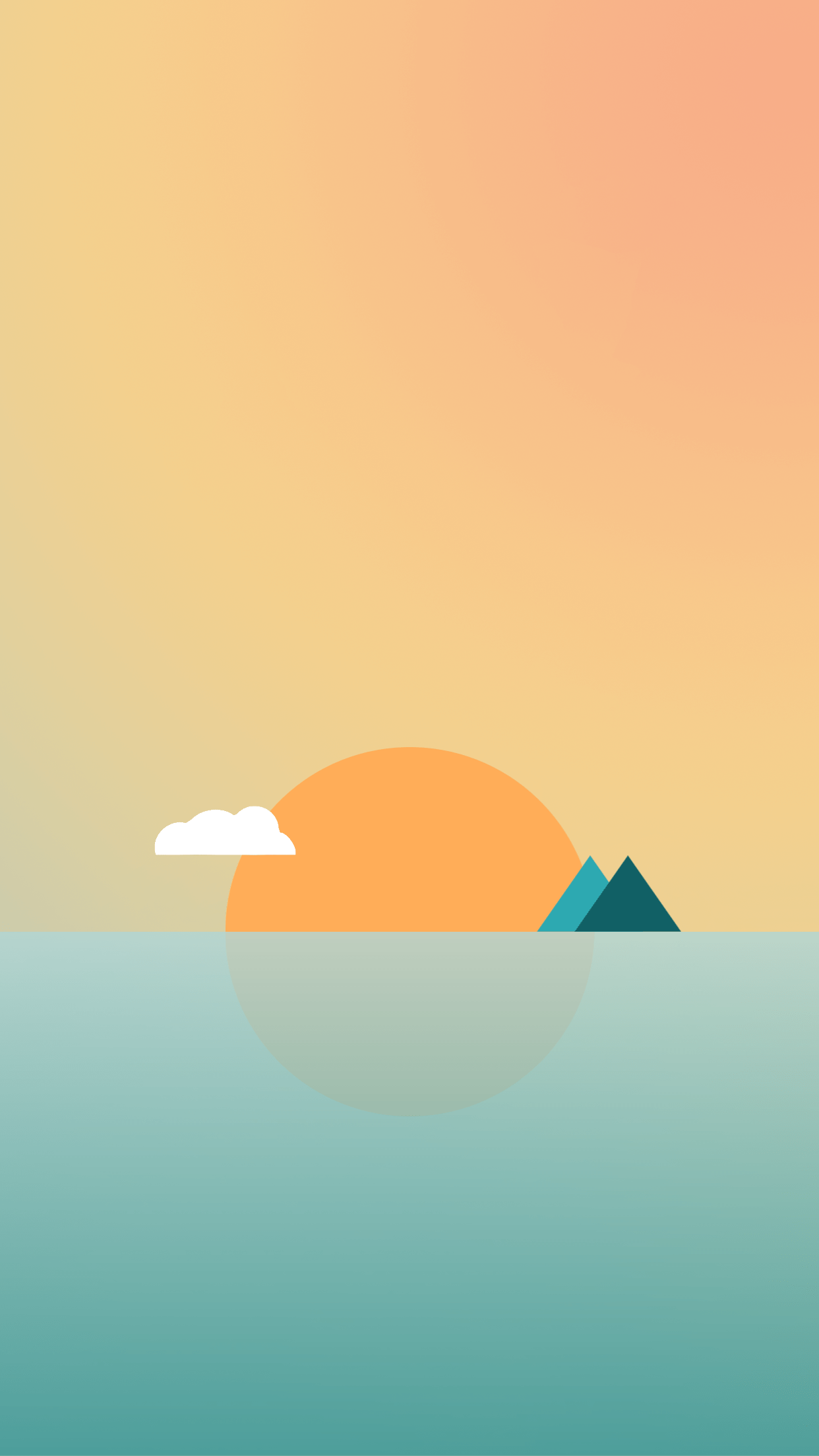 1242x2208 Sweet As Apple Geometry iPhone Wallpaper 035[1]