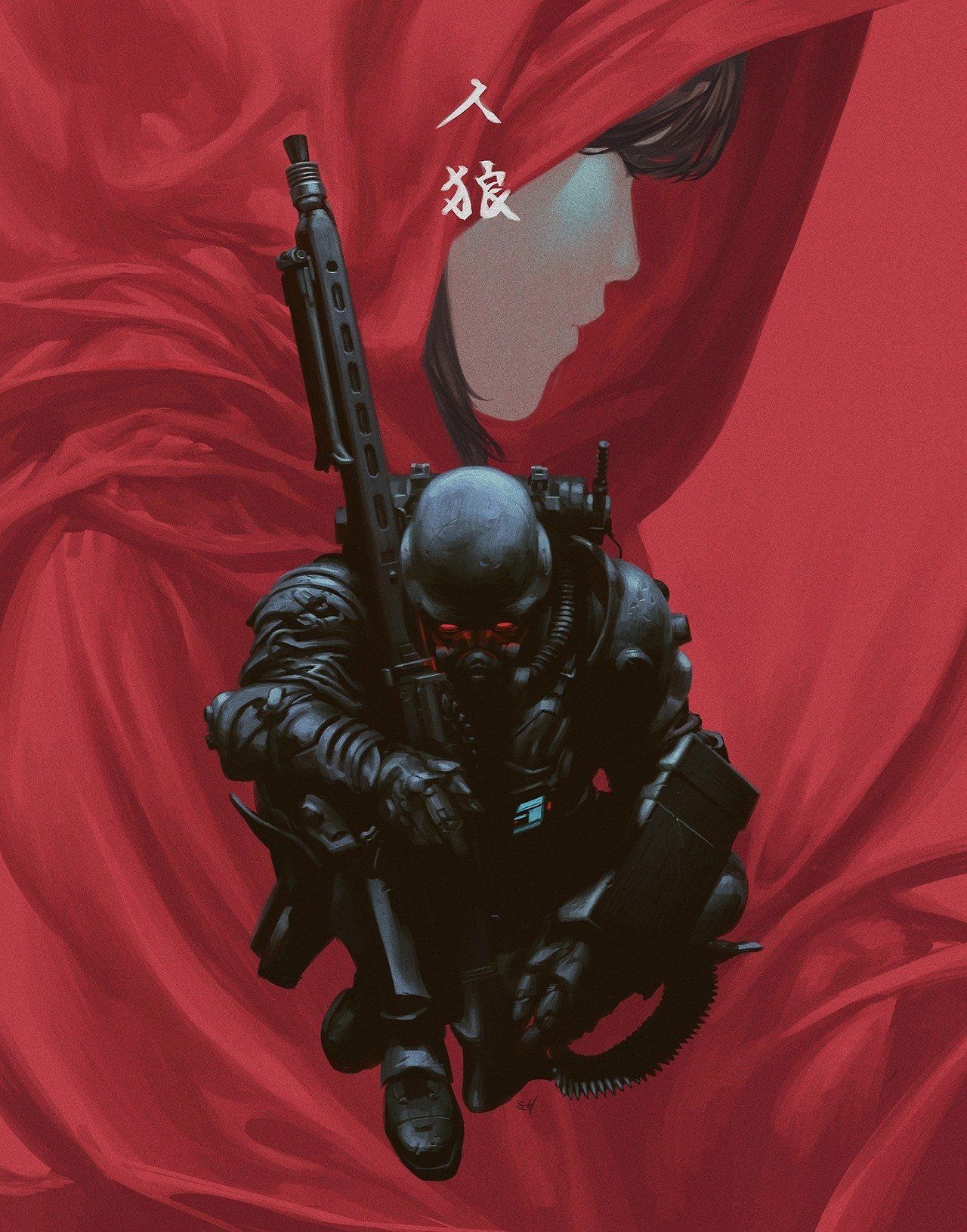 1280x1630 Jin Roh: The Wolf Brigade Wallpaper