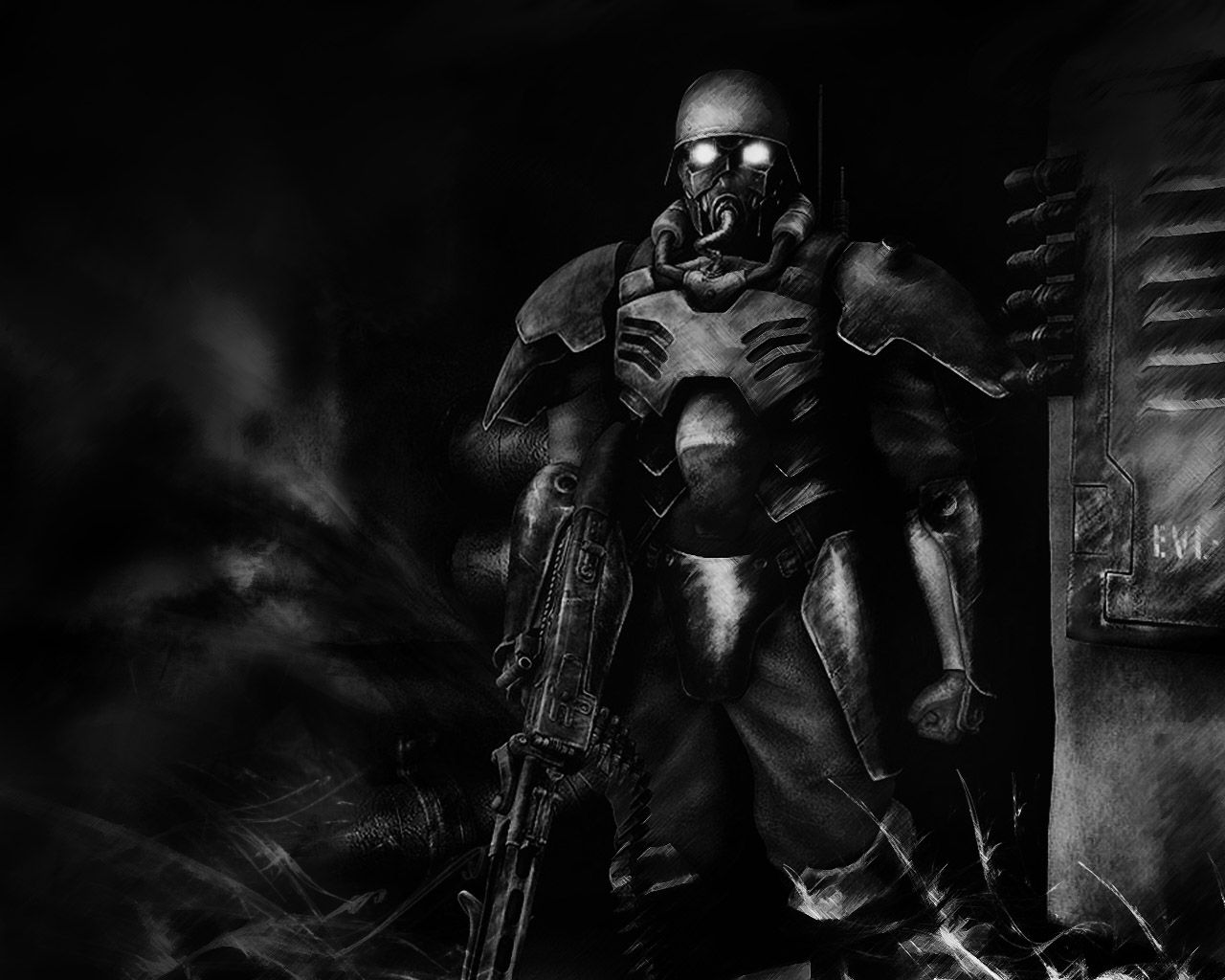 1280x1024 Anime Jin Roh: The Wolf Brigade Picture