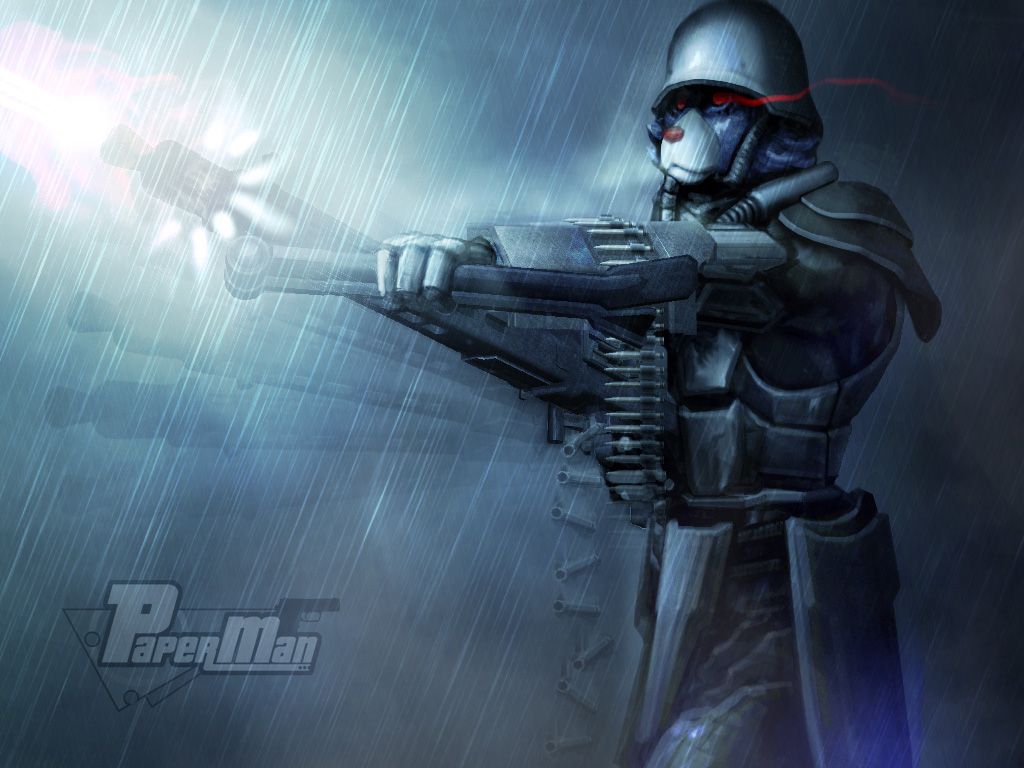 1024x768 Jin Roh Anime Image Board
