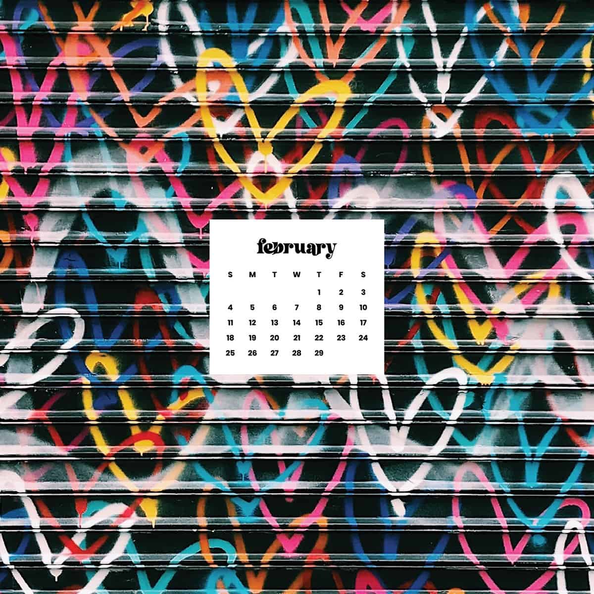 1200x1200 free February 2024 wallpaper Archives