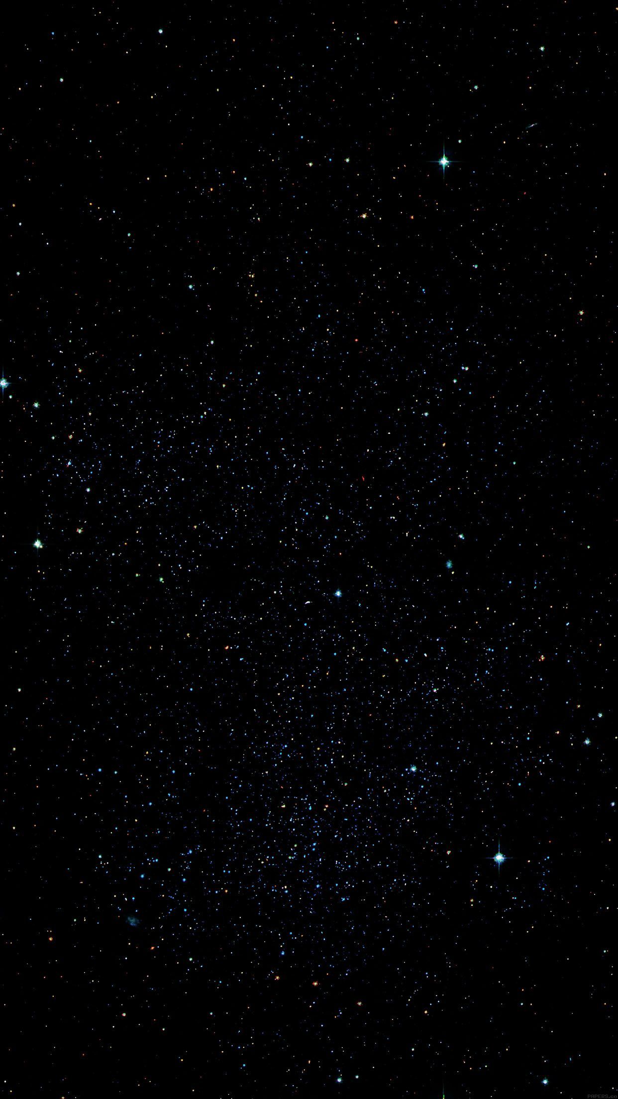 1242x2208 Wallpaper Night Space Night Gemini