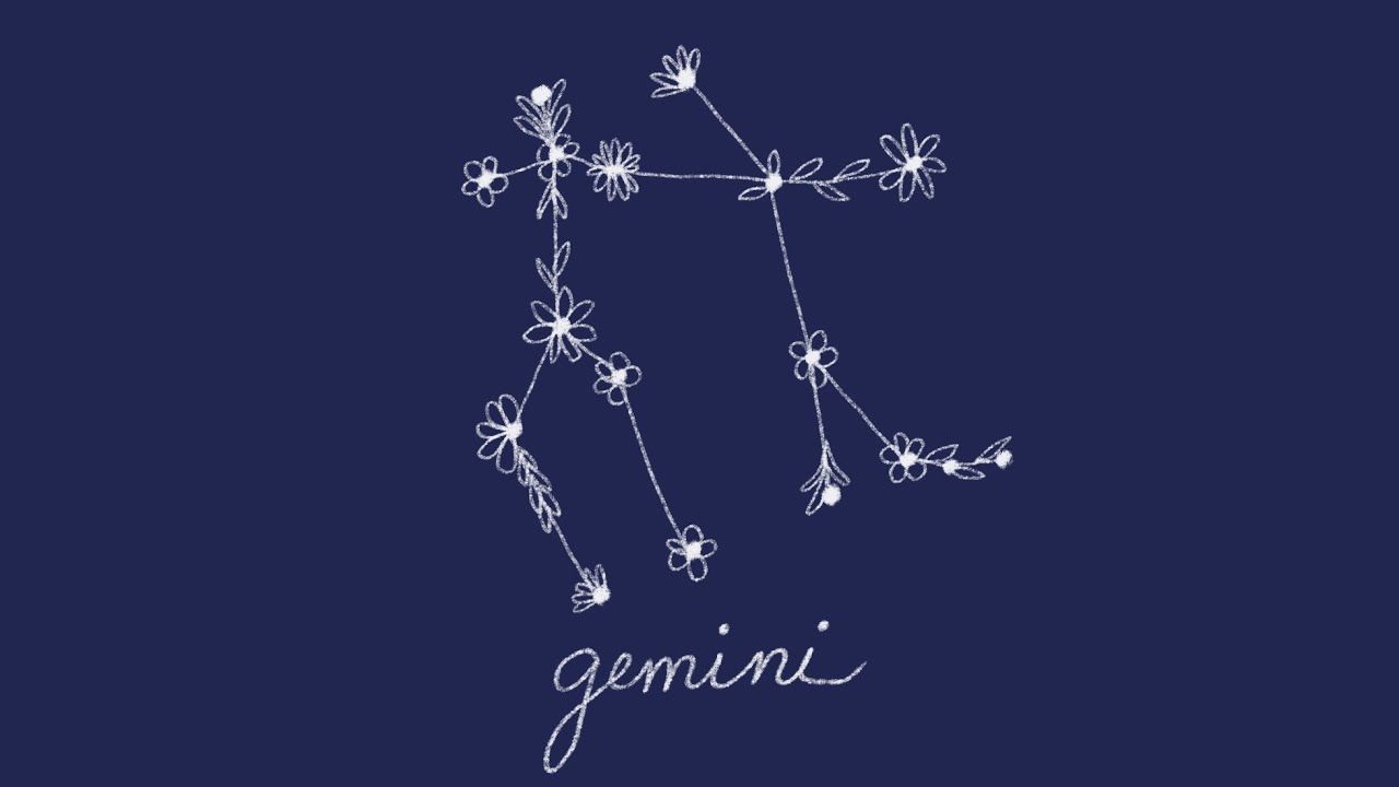 1280x720 Gemini Zodiac Constellation
