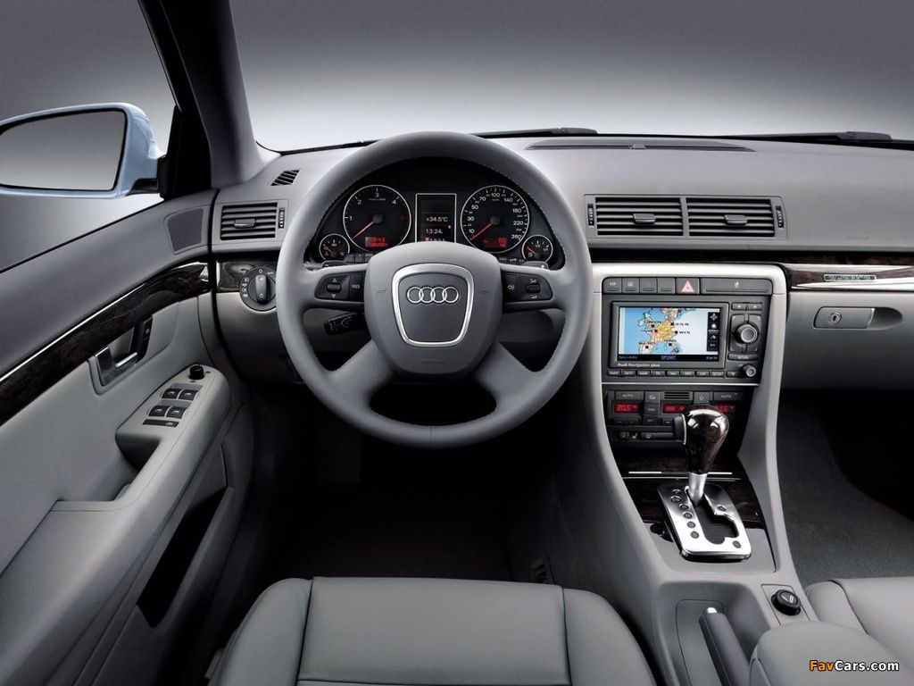 1024x768 Audi A4 2.0T Sedan B 8E 2004–2007