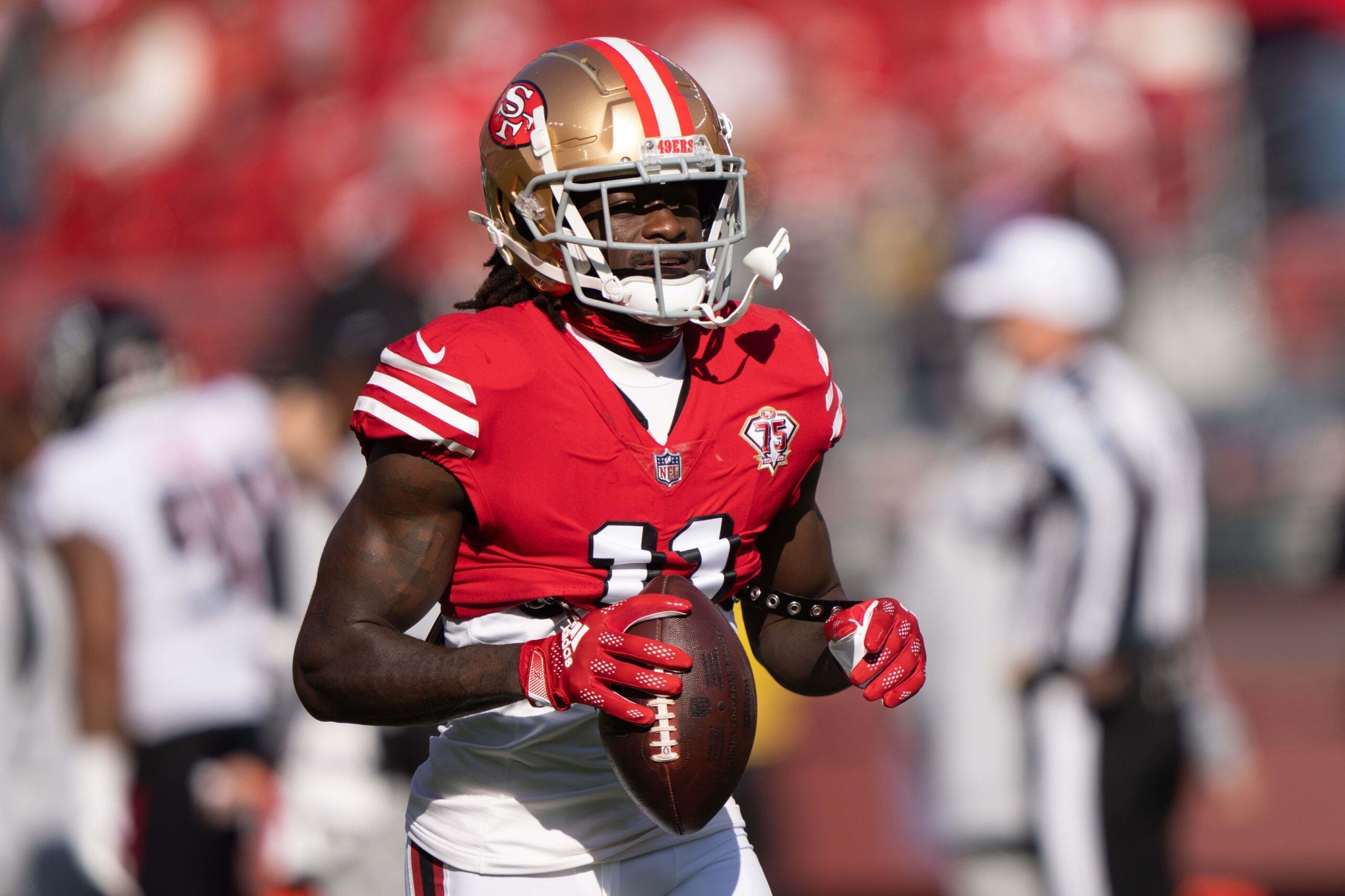2560x1706 Brandon Aiyuk, 49ers, Rams, Seahawks