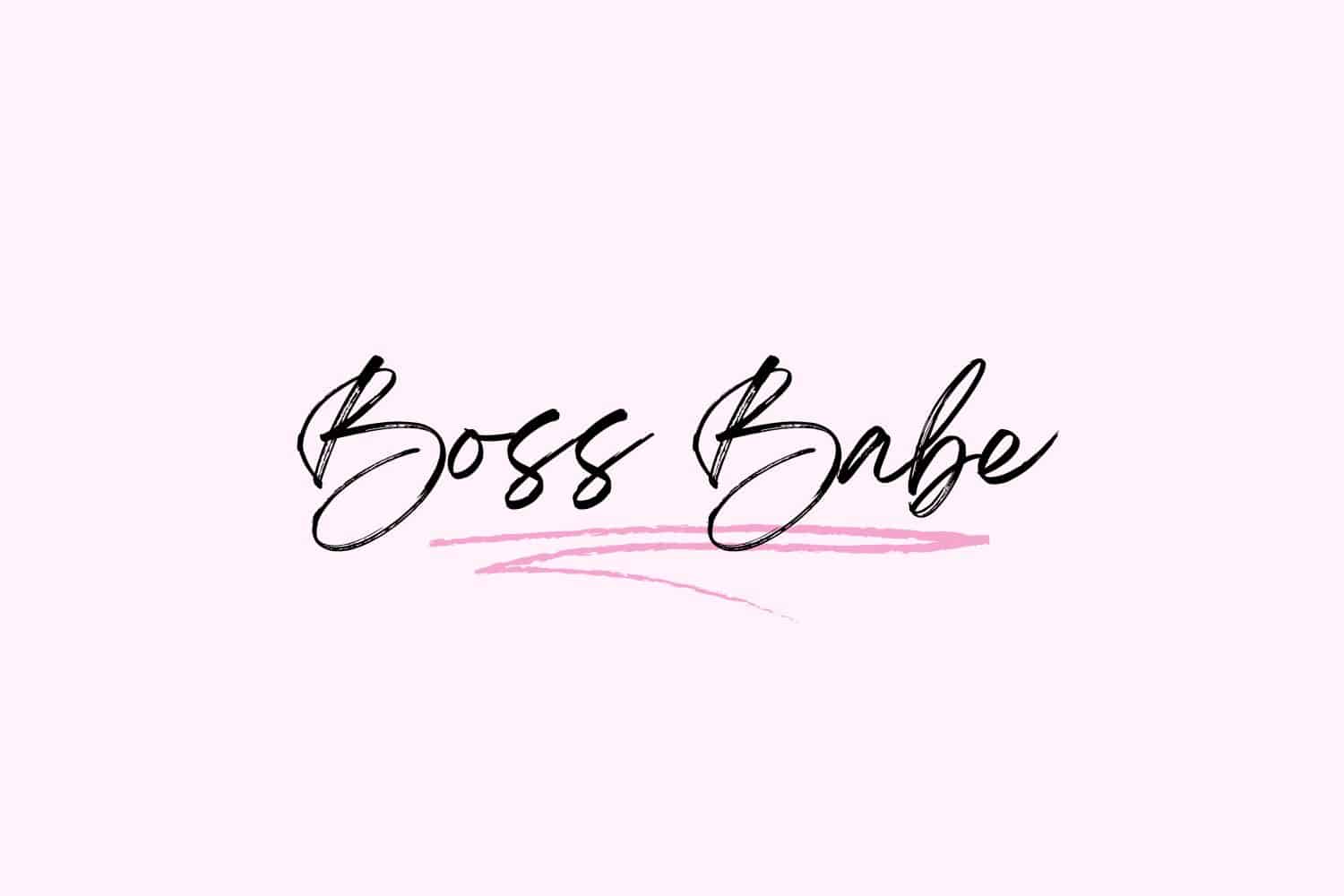 1500x1000 Super Cute Boss Babe Wallpaper for Your Laptop