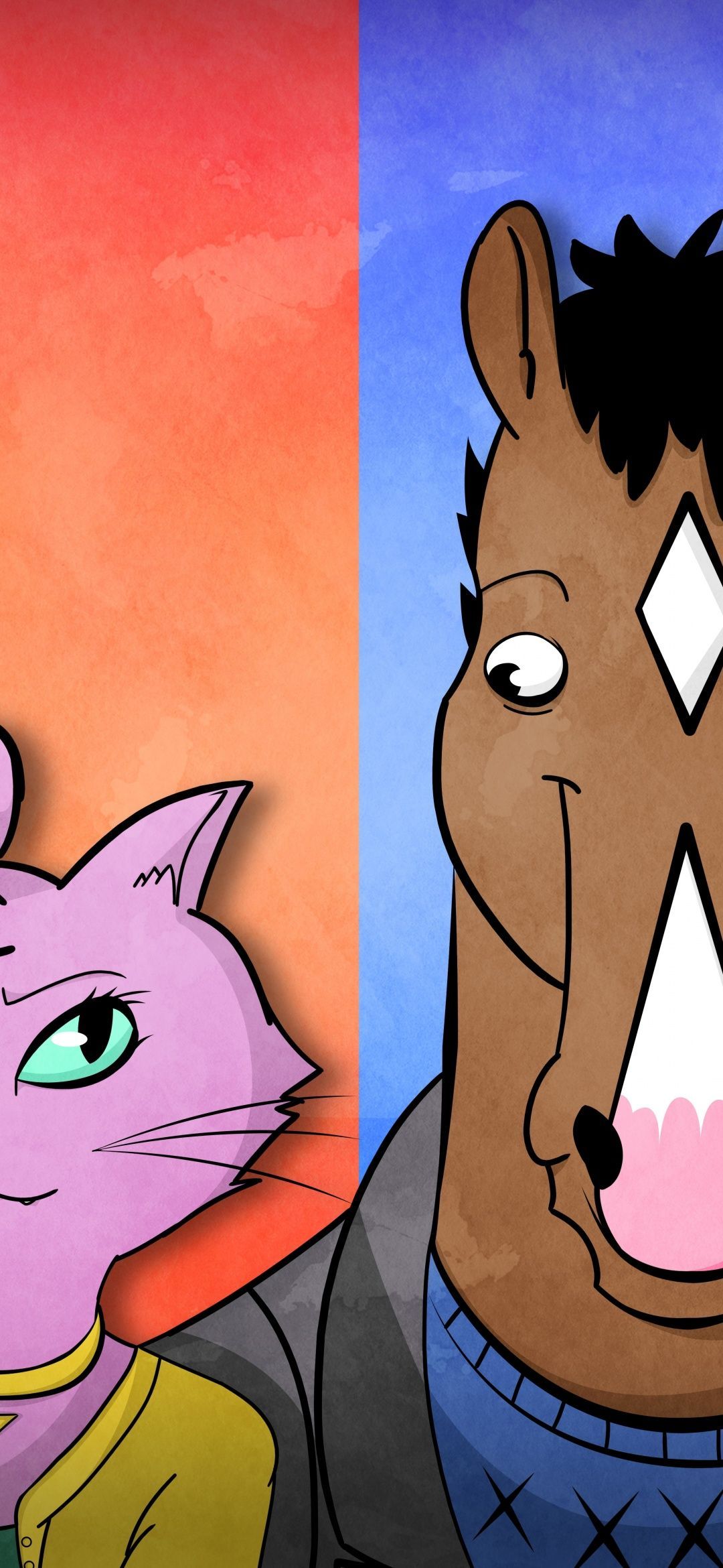 1080x2340 Princess Carolyn Wallpaper 4K, BoJack