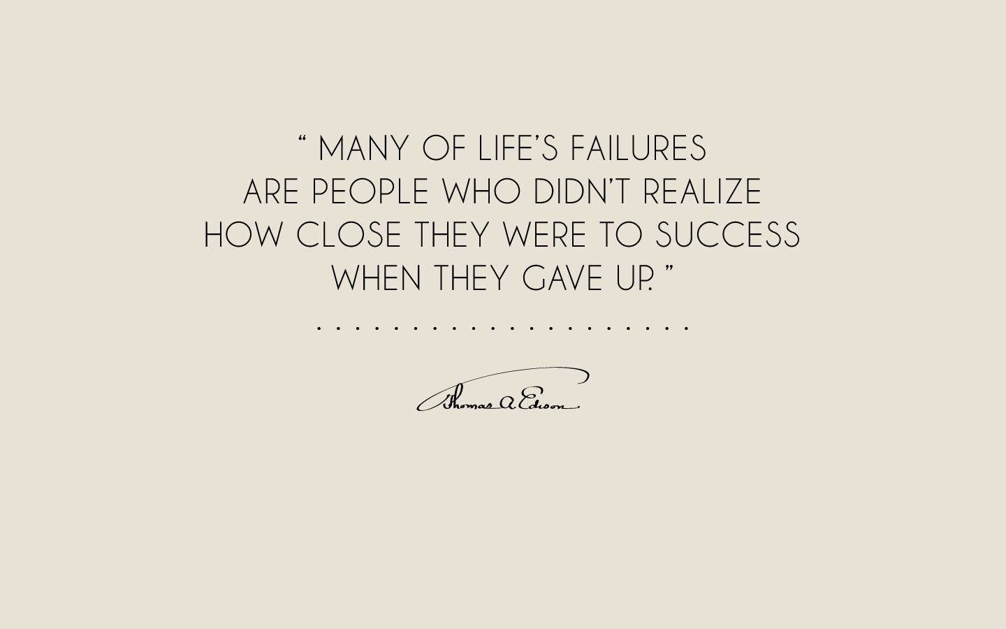 1440x900 Success Life Quotes Wallpaper