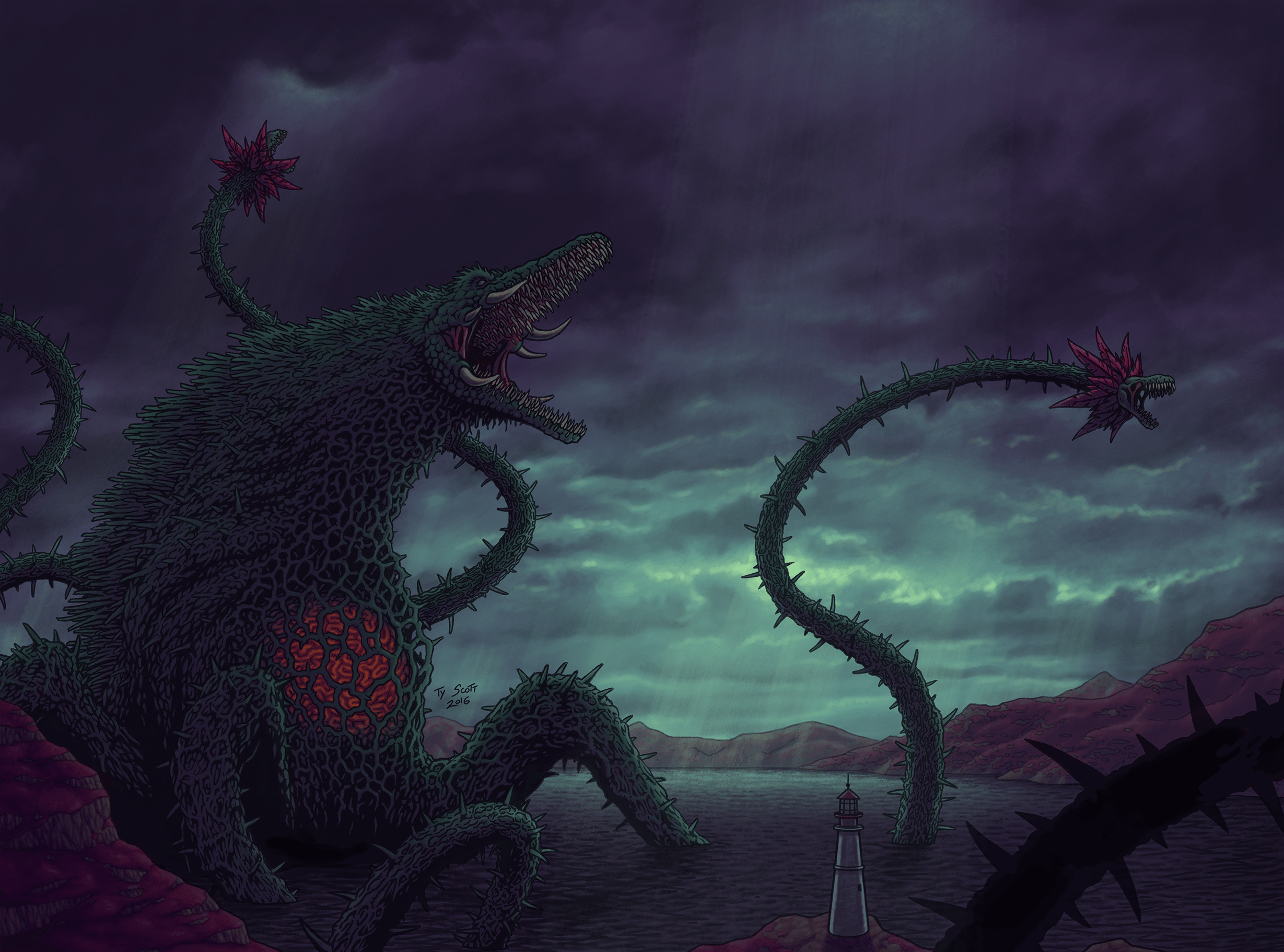 2458x1822 Biollante by Tuhlohr on Newgrounds
