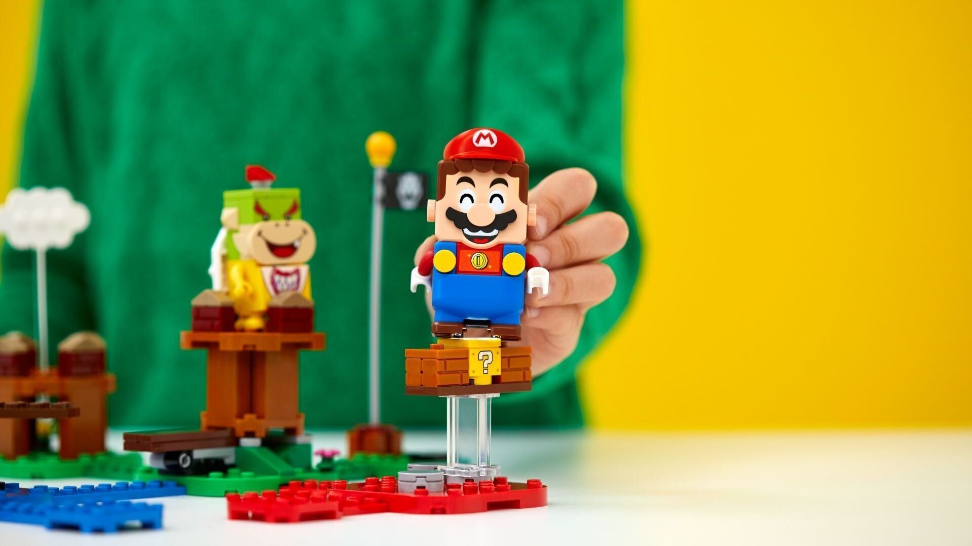 1920x1080 Lego Super Mario Wallpaper