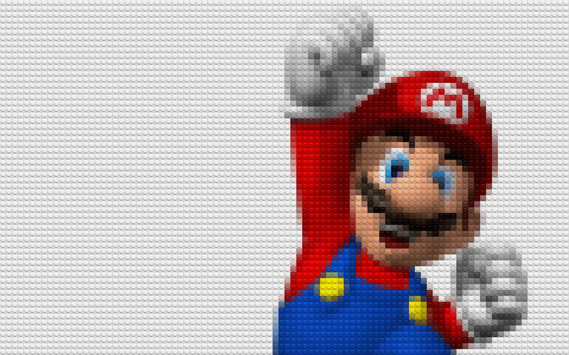 1920x1200 Lego mario super mario wallpaper