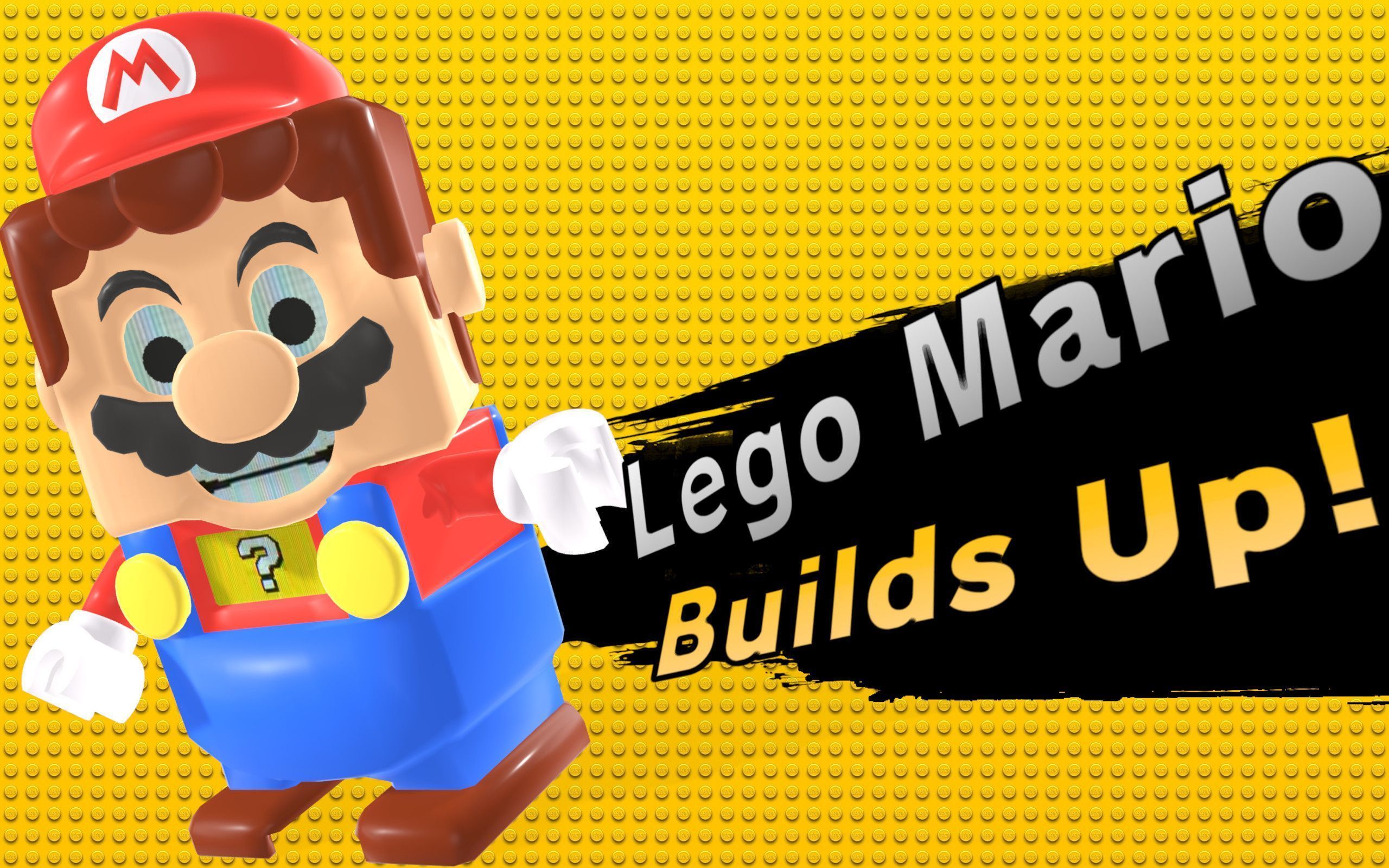 2560x1600 Lego Mario Super Smash Bros. Ultimate