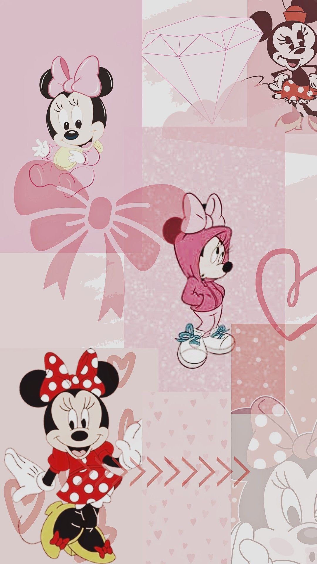 1080x1920 aesthetic minnie mouse wallpaper
