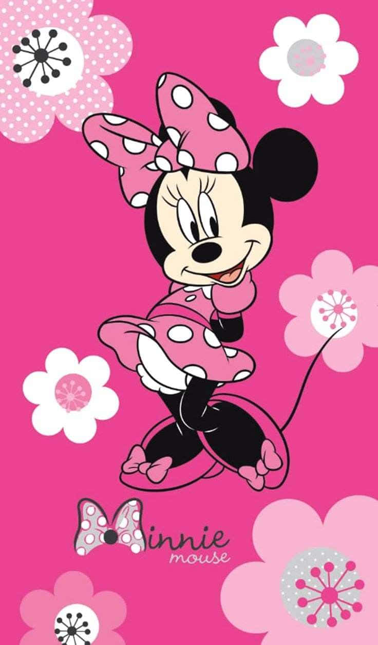 736x1255 Minnie Mouse Pink Wallpaper