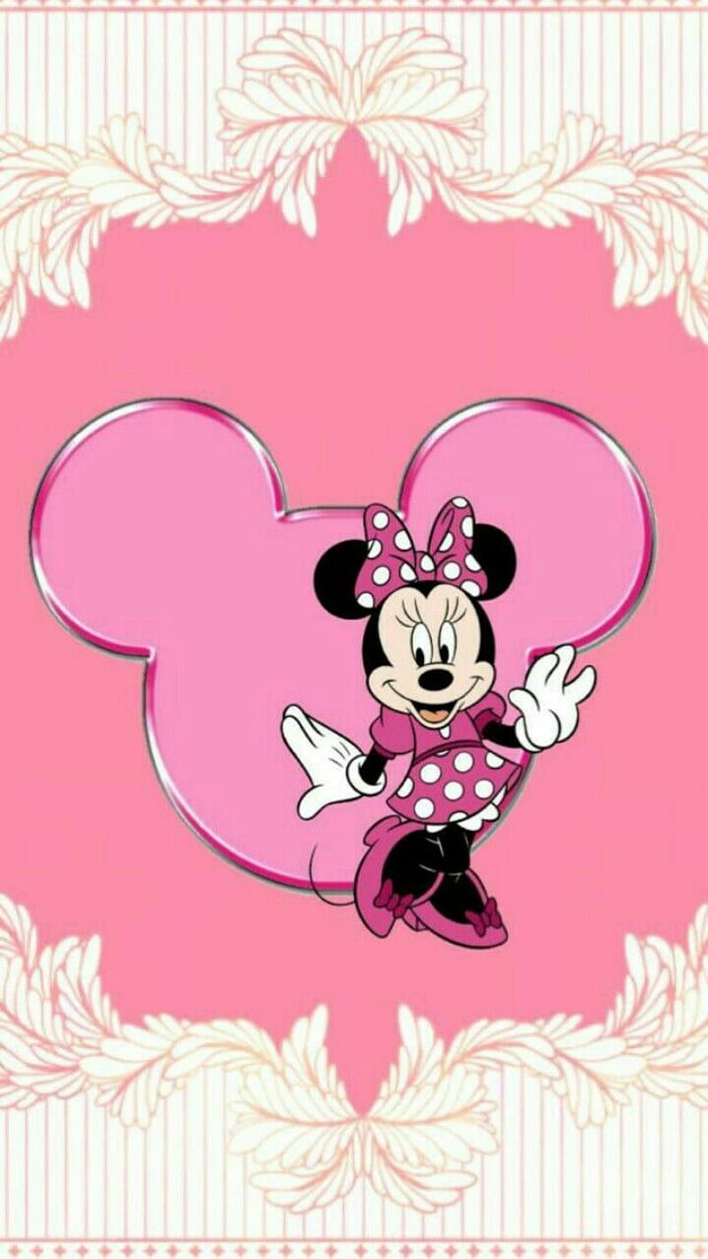 800x1422 Minnie mouse, cute, disney, girly, pink