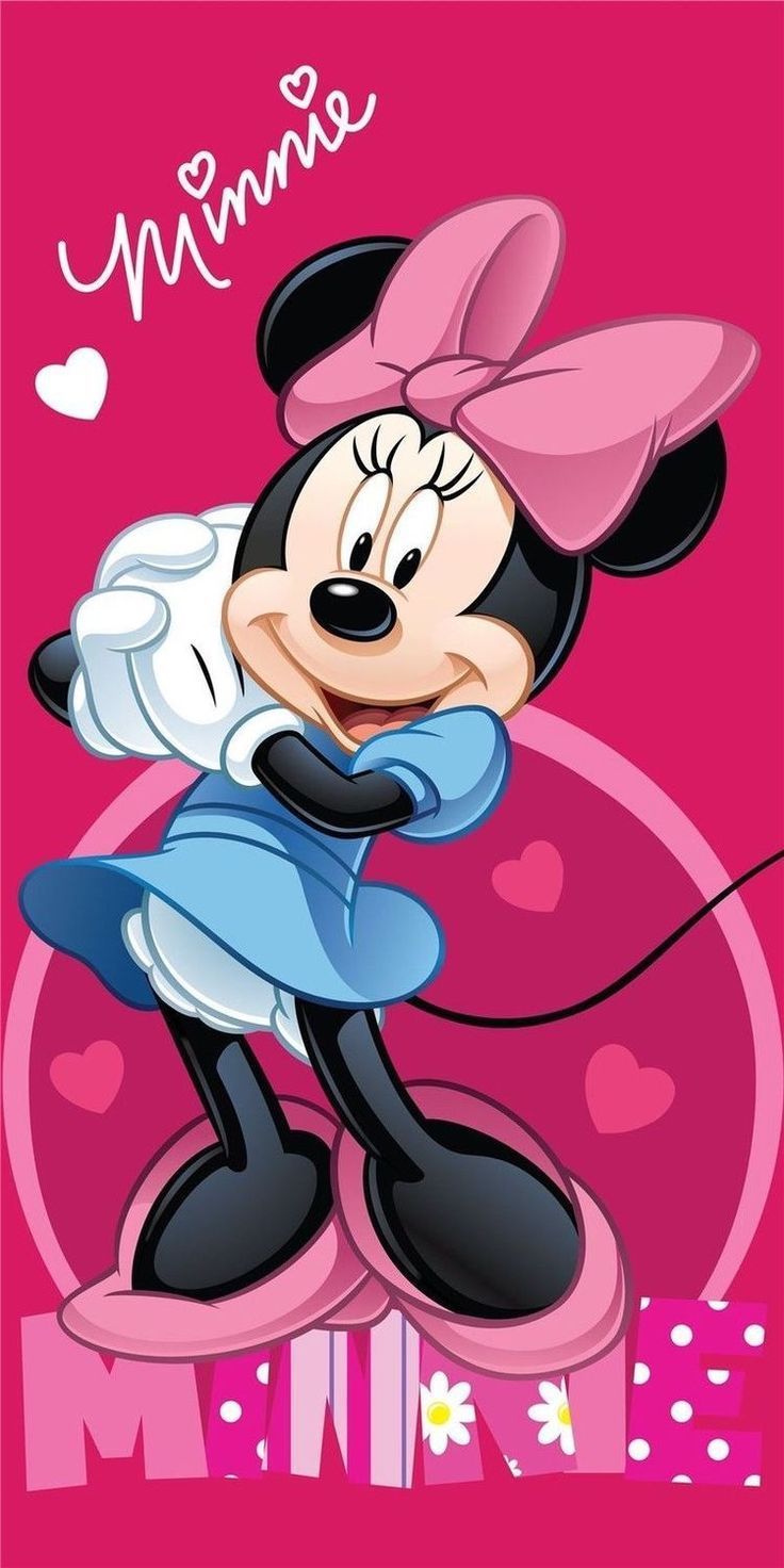 736x1472 Pink Minnie Mouse Wallpaper