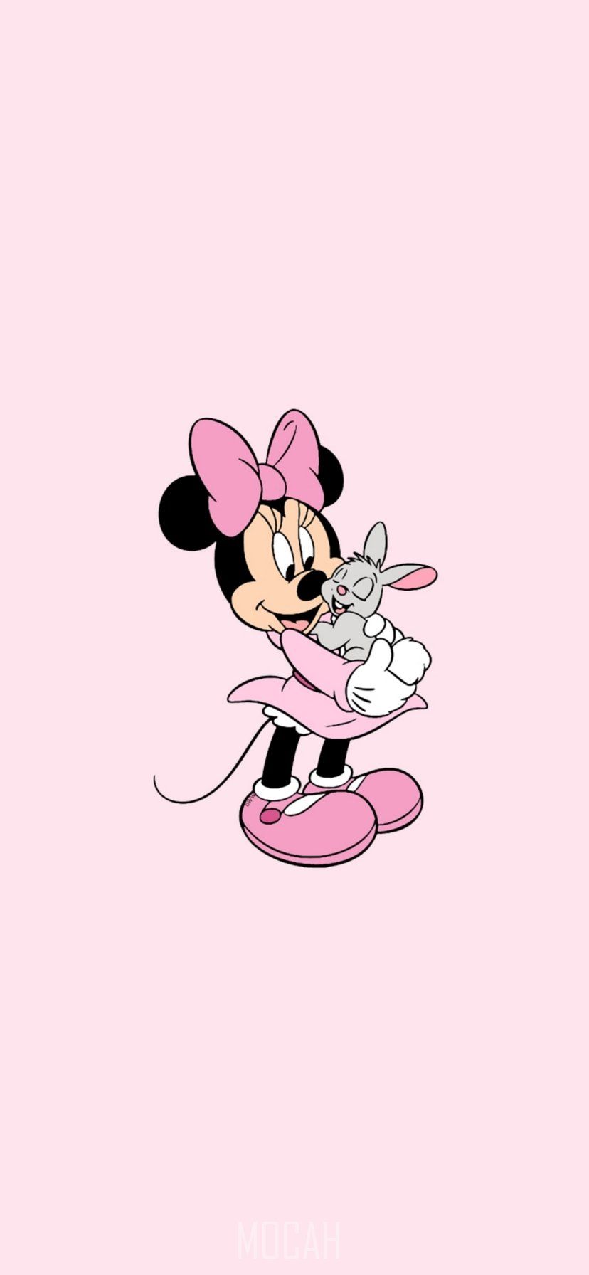 828x1792 Pink minnie mouse Wallpaper Download