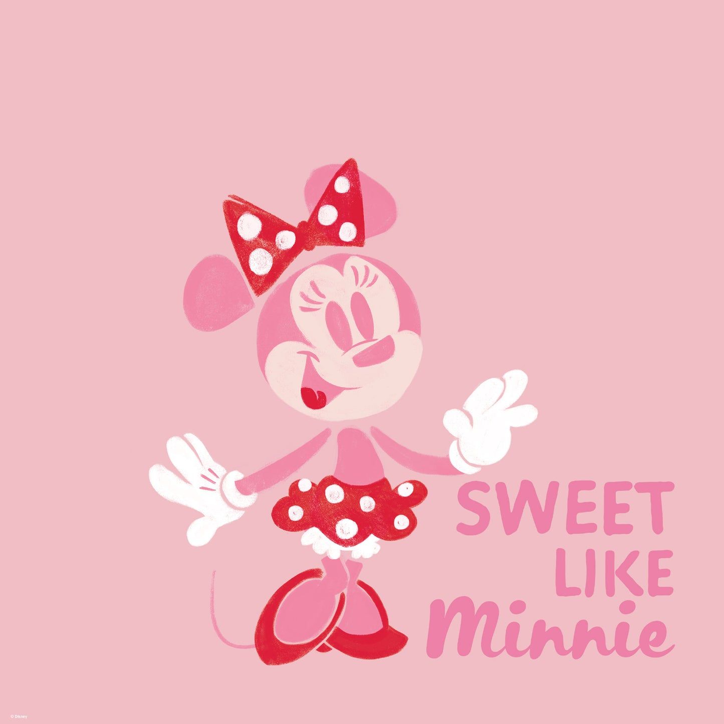 1445x1445 Minnie Mouse: Sweet Like Minnie Mural