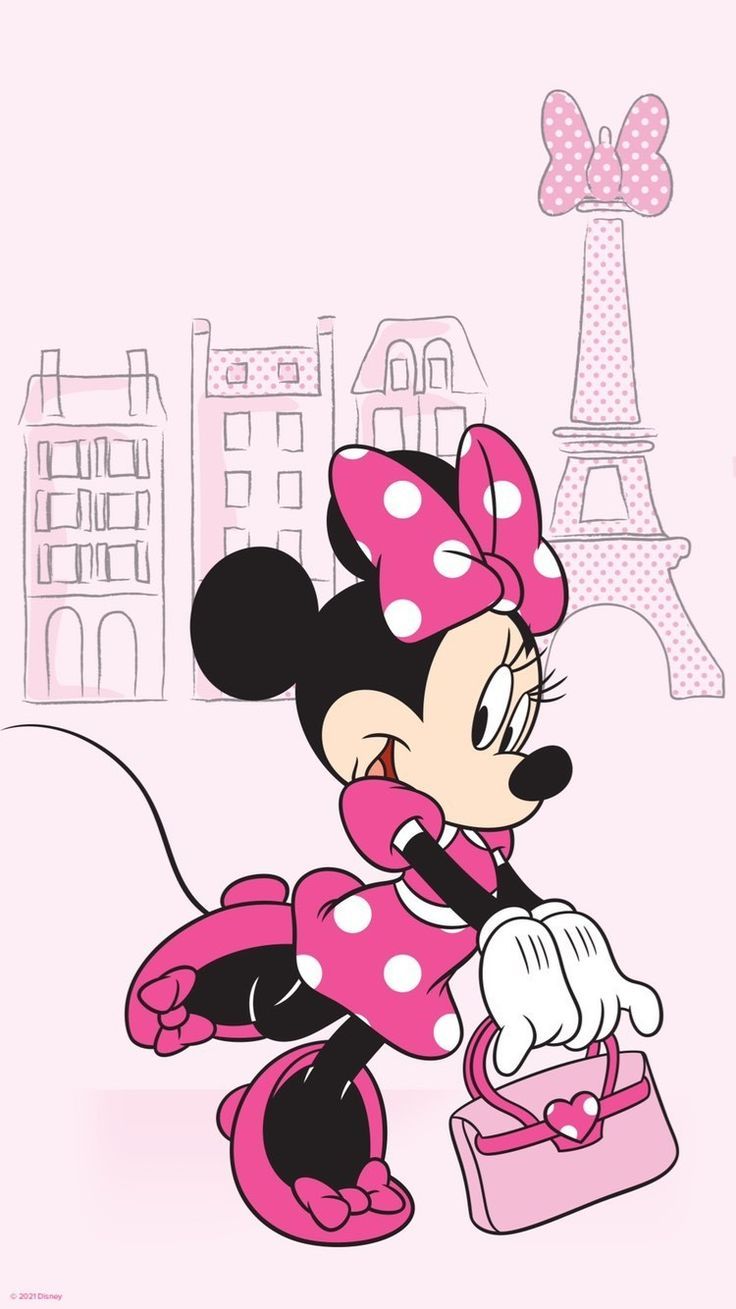 736x1309 4K Minnie Mouse Wallpaper