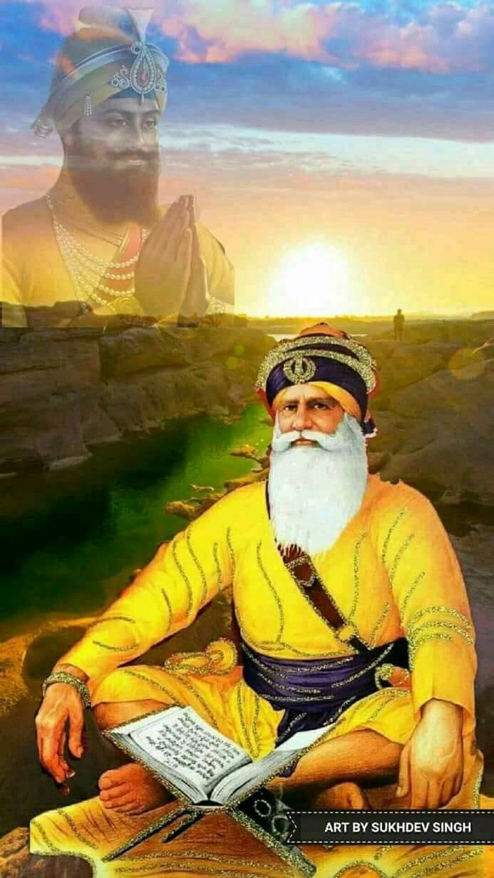 693x1232 Baba deep singh ji, Golden temple wallpaper