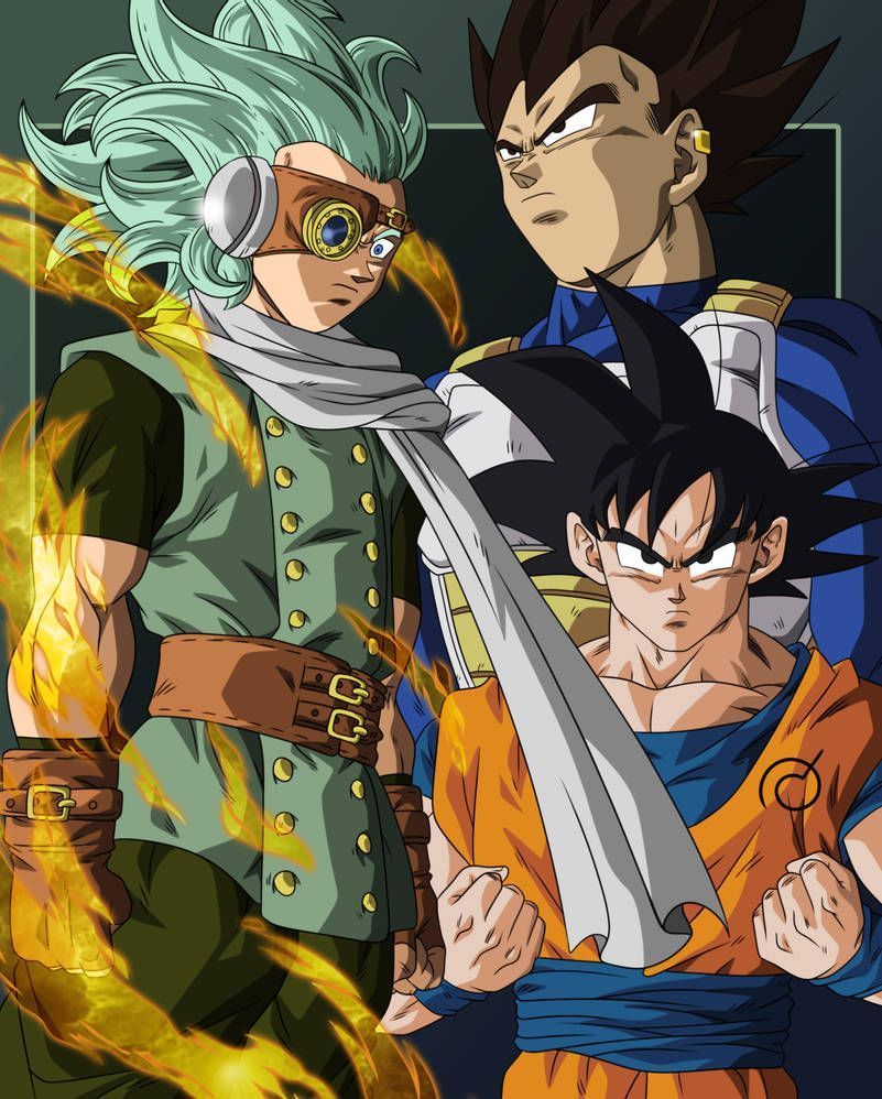 801x998 Granola Goku y Vegeta