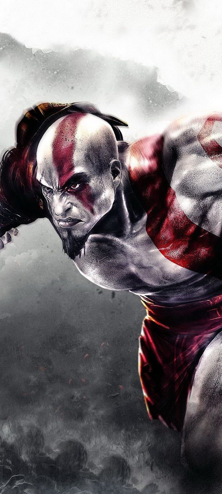 720x1600 Kratos (God Of War) Phone Wallpaper