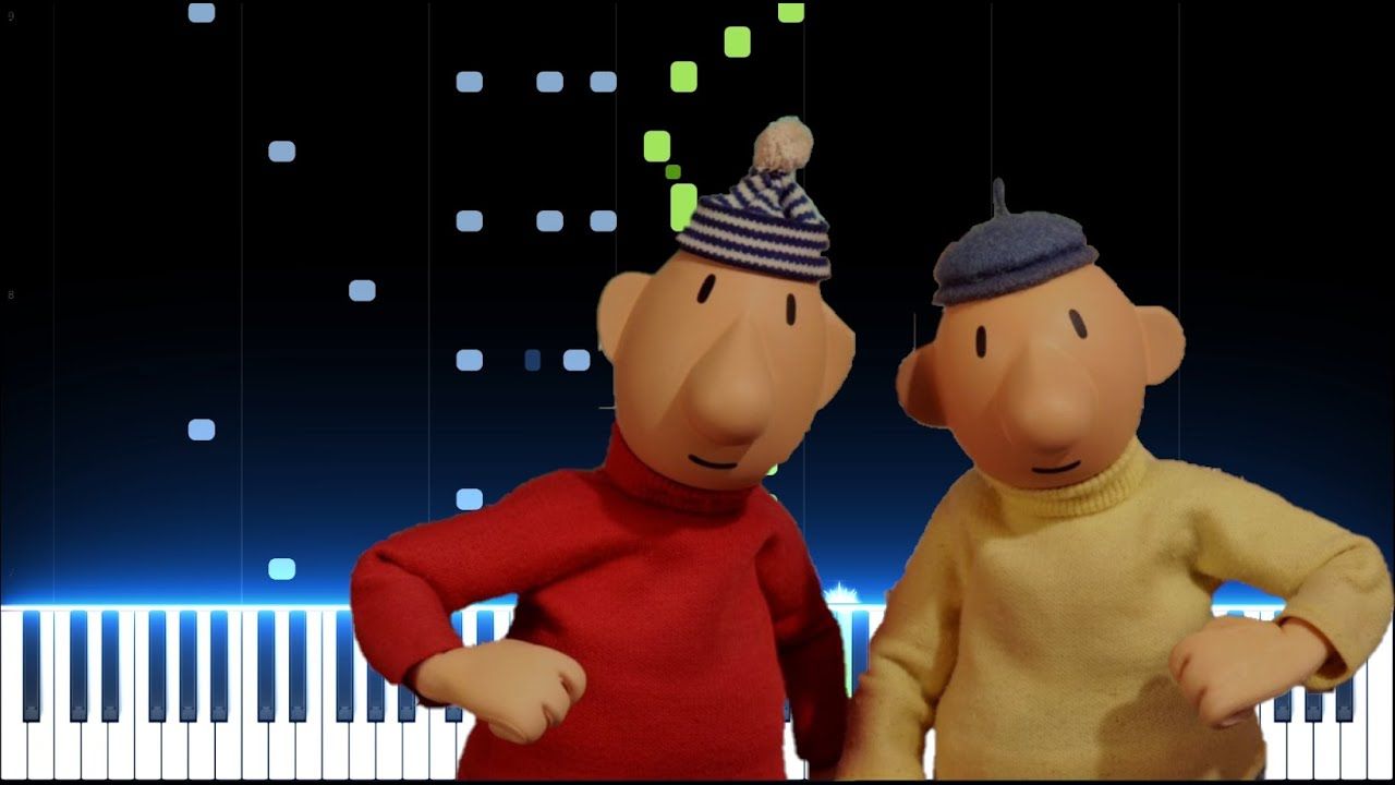 1280x720 A JE TO (Pat & Mat). piano (cover