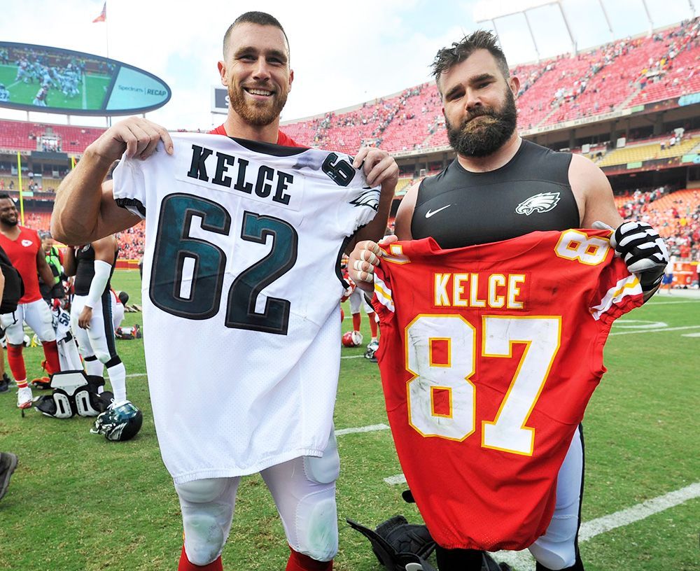 1000x816 Jason Kelce & Travis Kelce: Photo Of