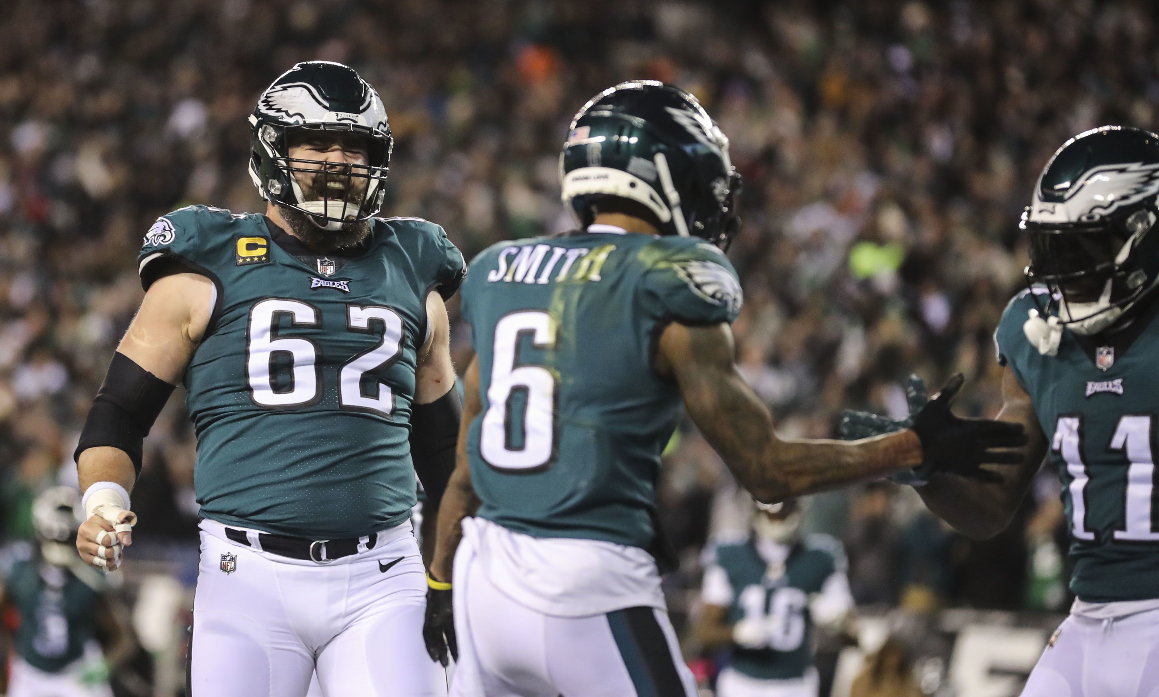 4030x2424 Jason Kelce and Lane Johnson are