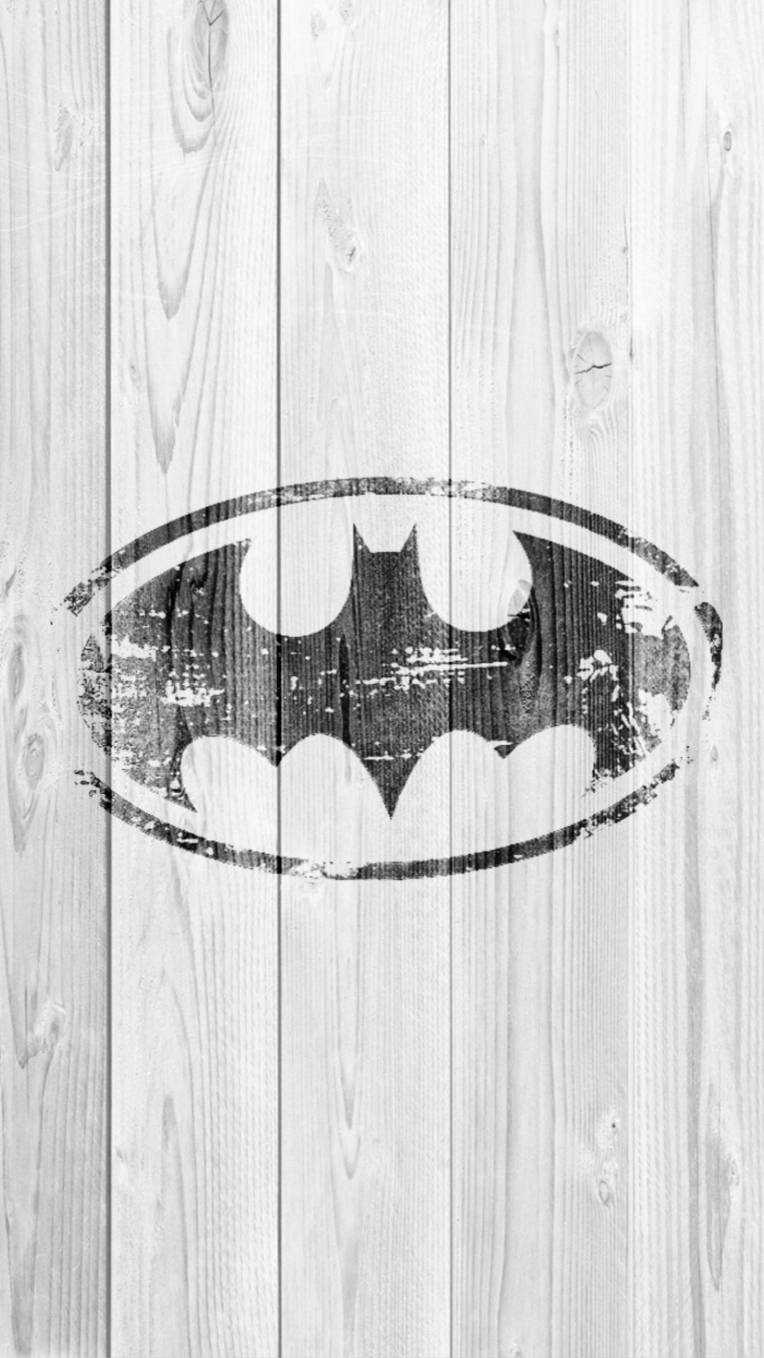 1080x1920 Abstract Bat Logo Wooden Wall Pattern iPhone 8 Wallpaper