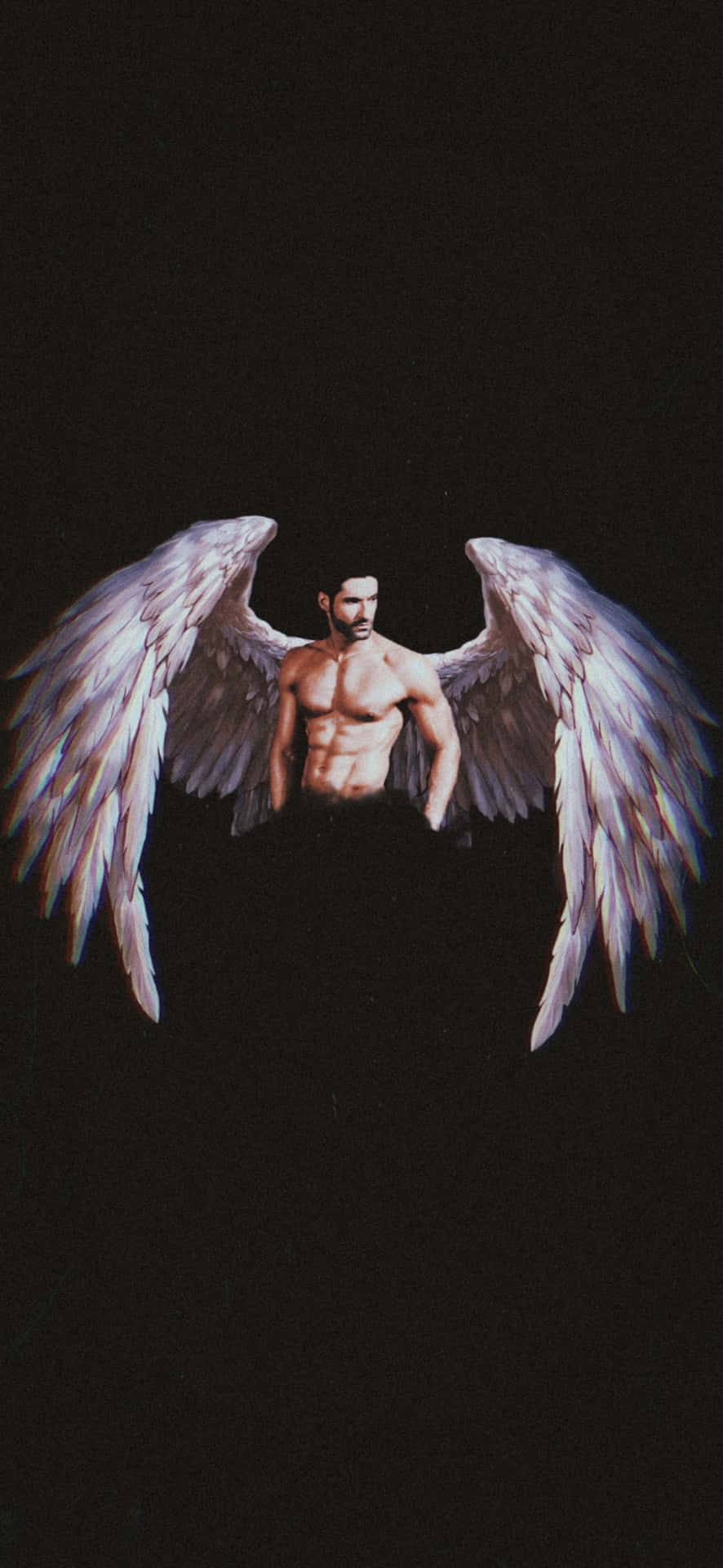 886x1920 Lucifer Wings. Wallpaper