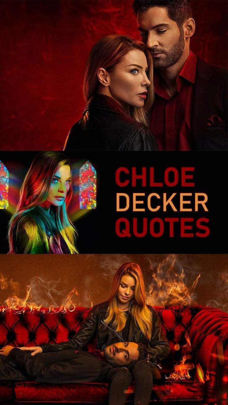 736x1308 Chloe Decker' Quotes. Scattered Quotes