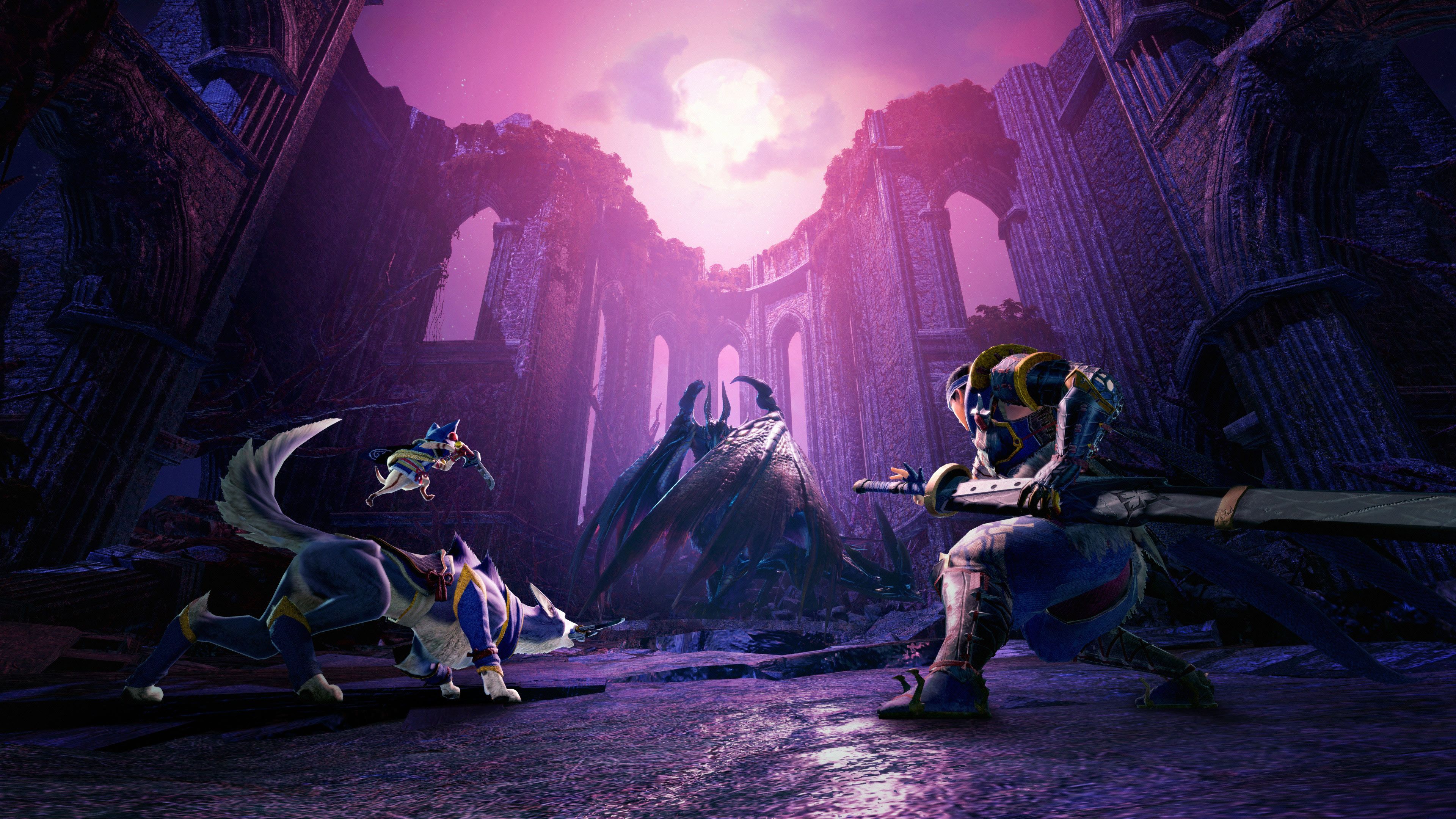 3840x2160 Video Game Monster Hunter Rise 4k Ultra