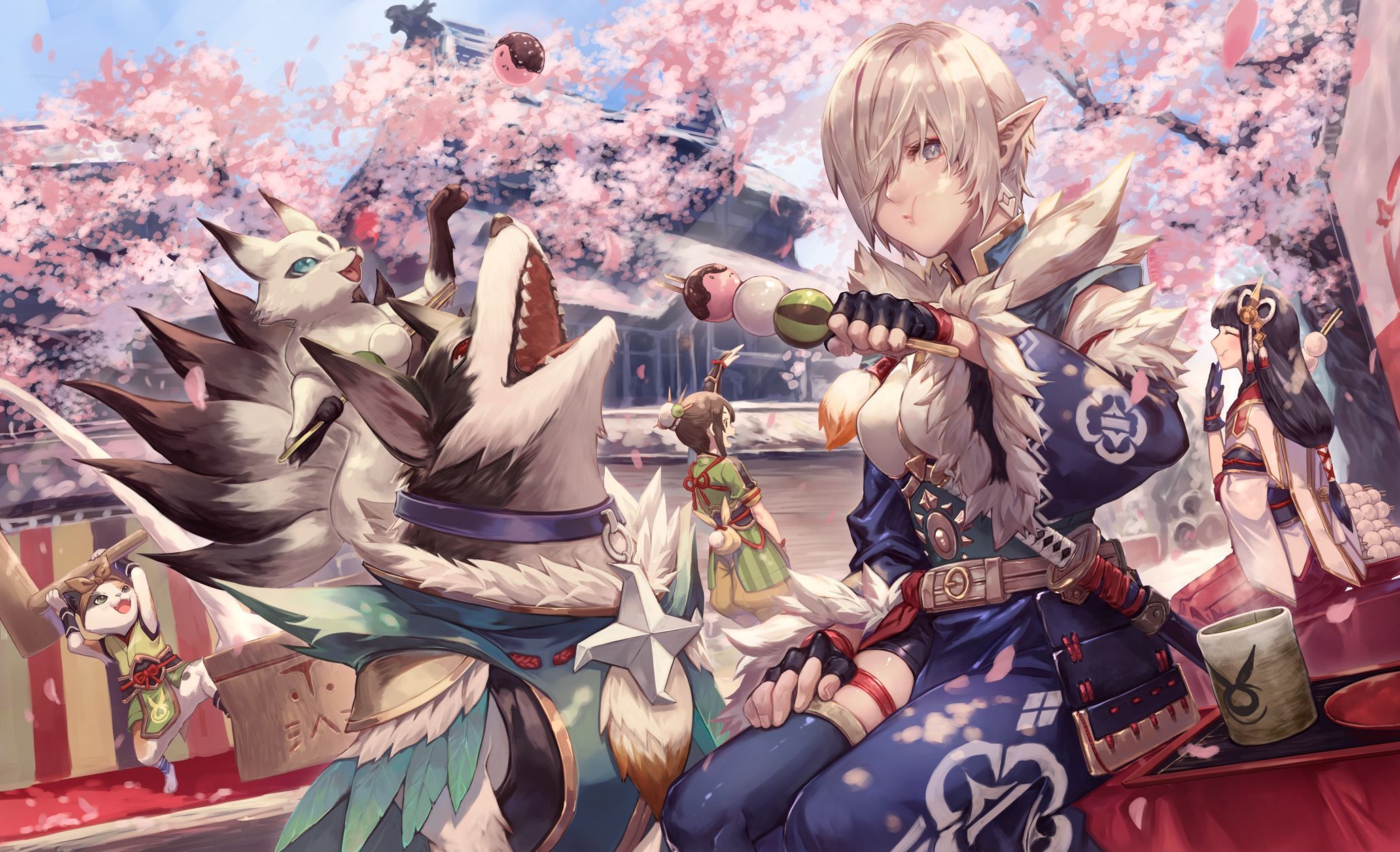 2060x1254 Video Game Monster Hunter Rise HD