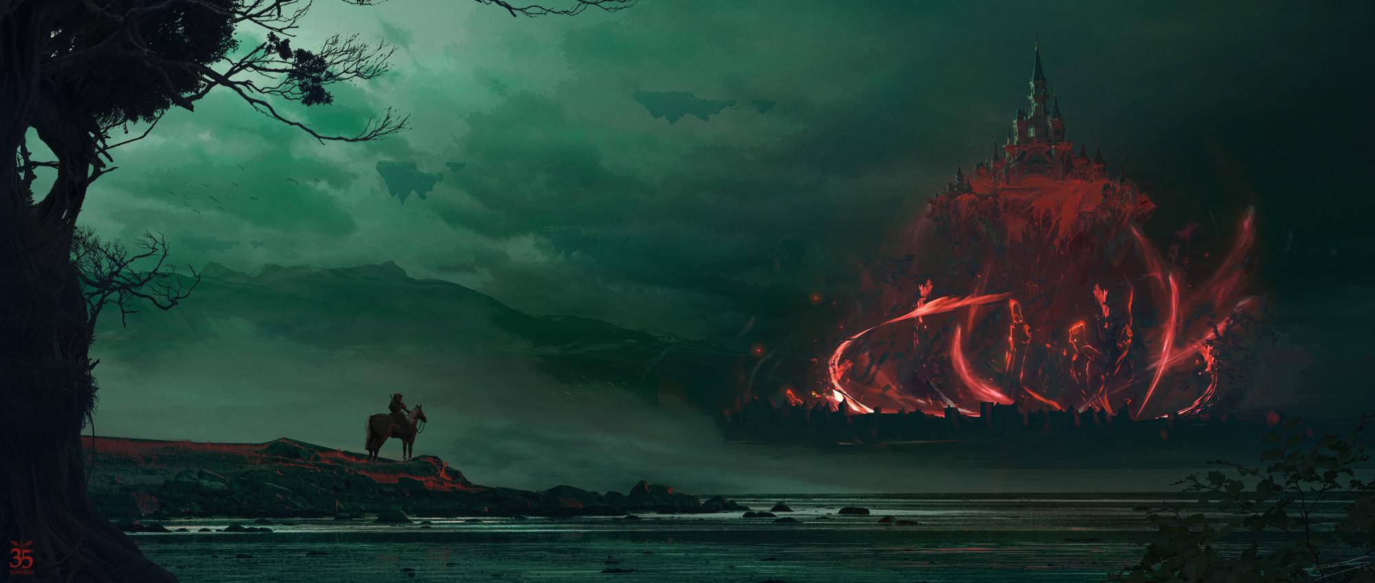 2000x848 Zelda artwork by Jerome Comentale : r