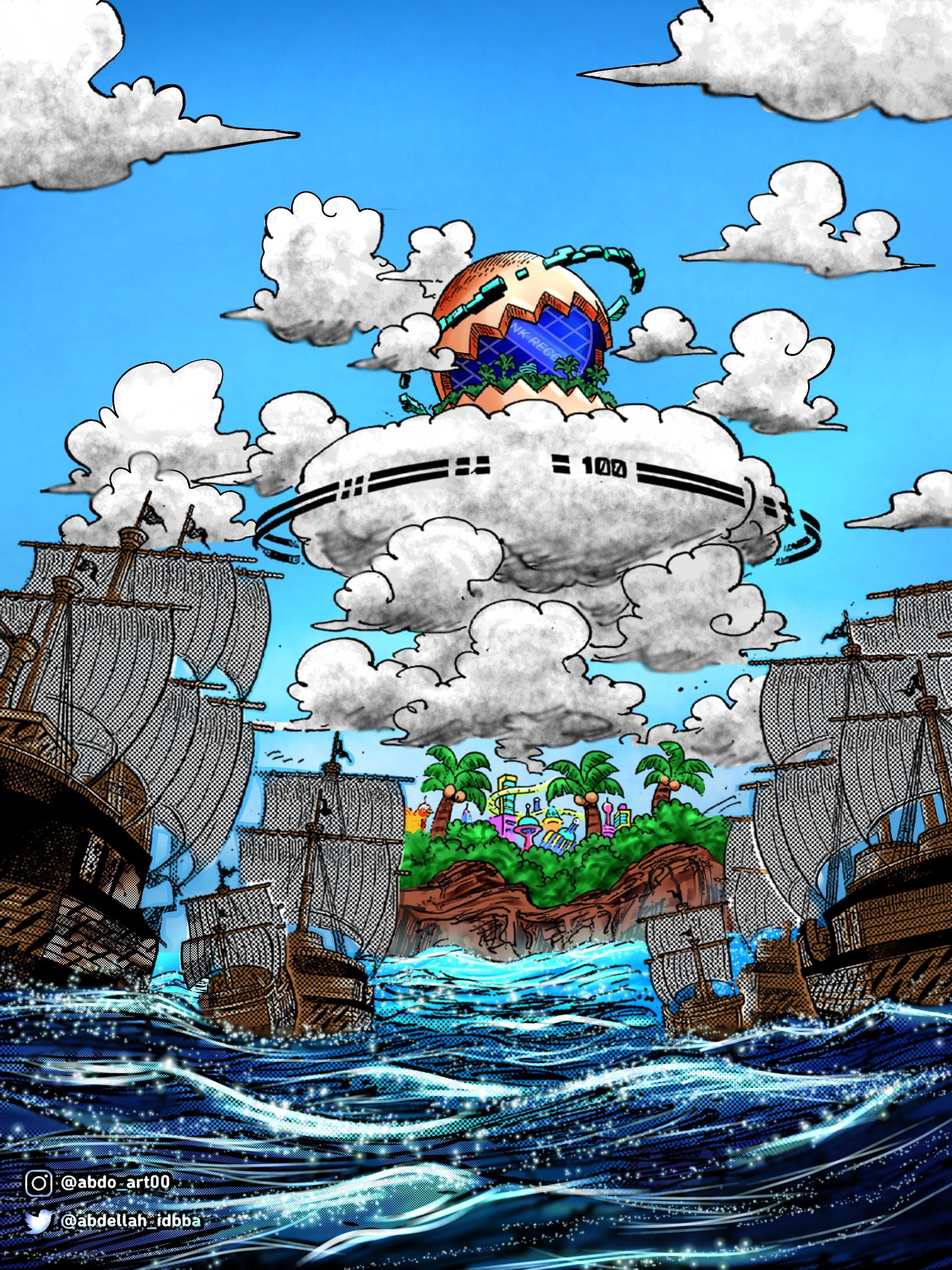 One Piece Egghead Wallpapers Top Free One Piece Egghead Backgrounds