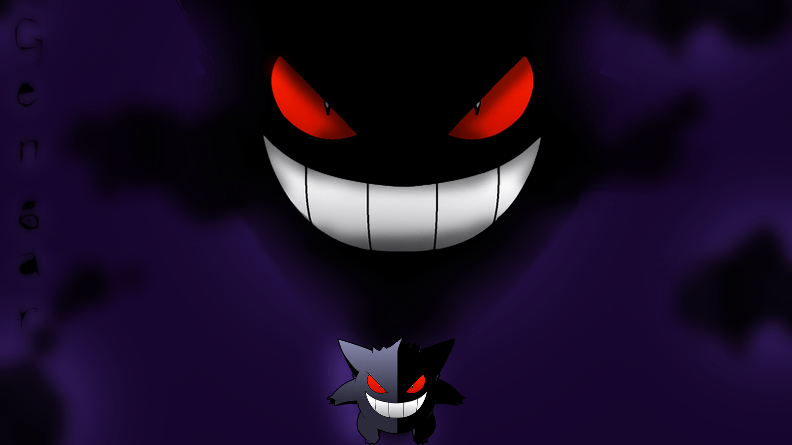 1600x900 Gengar Wallpaper