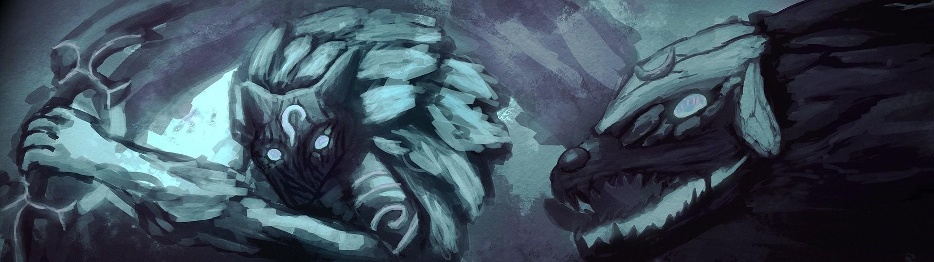 1920x540 art Kindred league of legends wallpaper