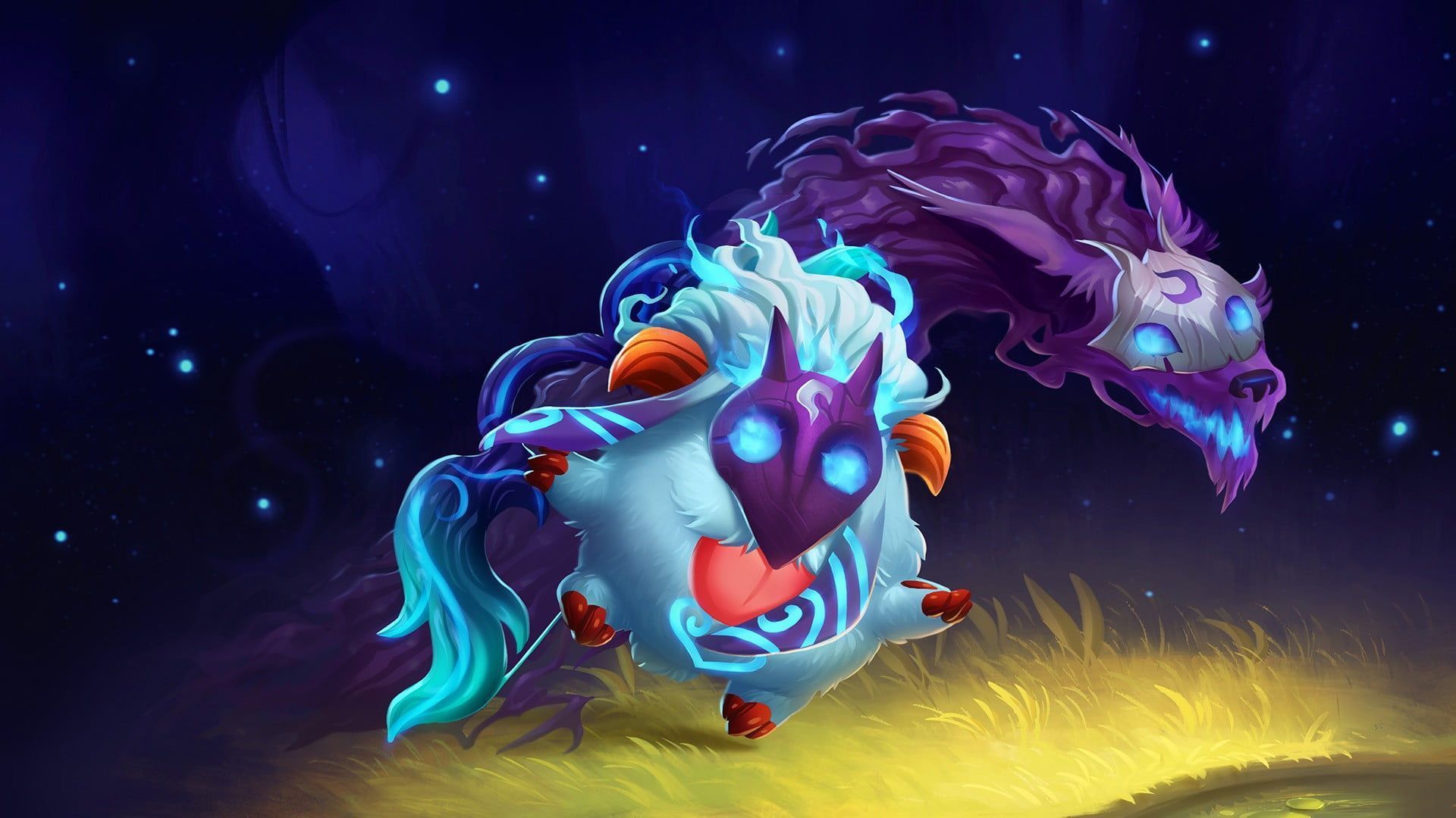 1920x1080 League of Legends Kindred Wallpaper