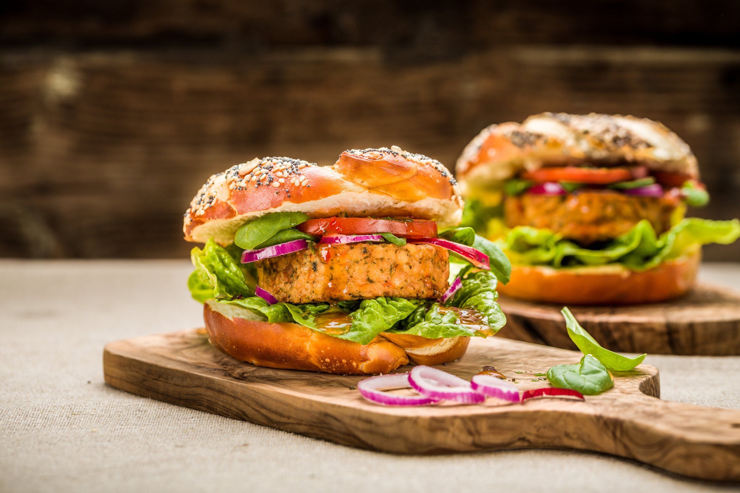 2500x1667 Summer Veggie Burgers