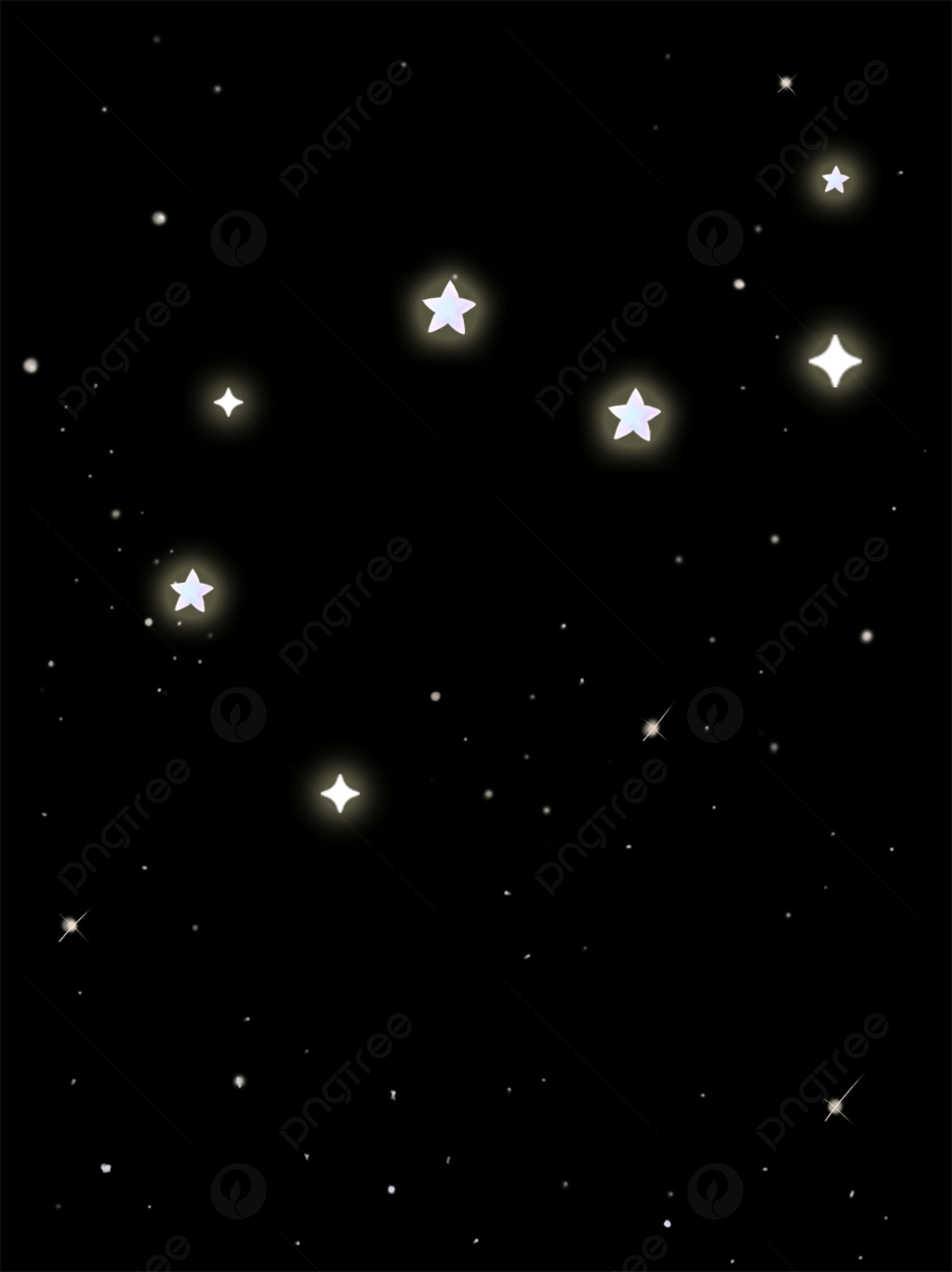 1200x1604 Big Dipper Starry Sky Wallpaper